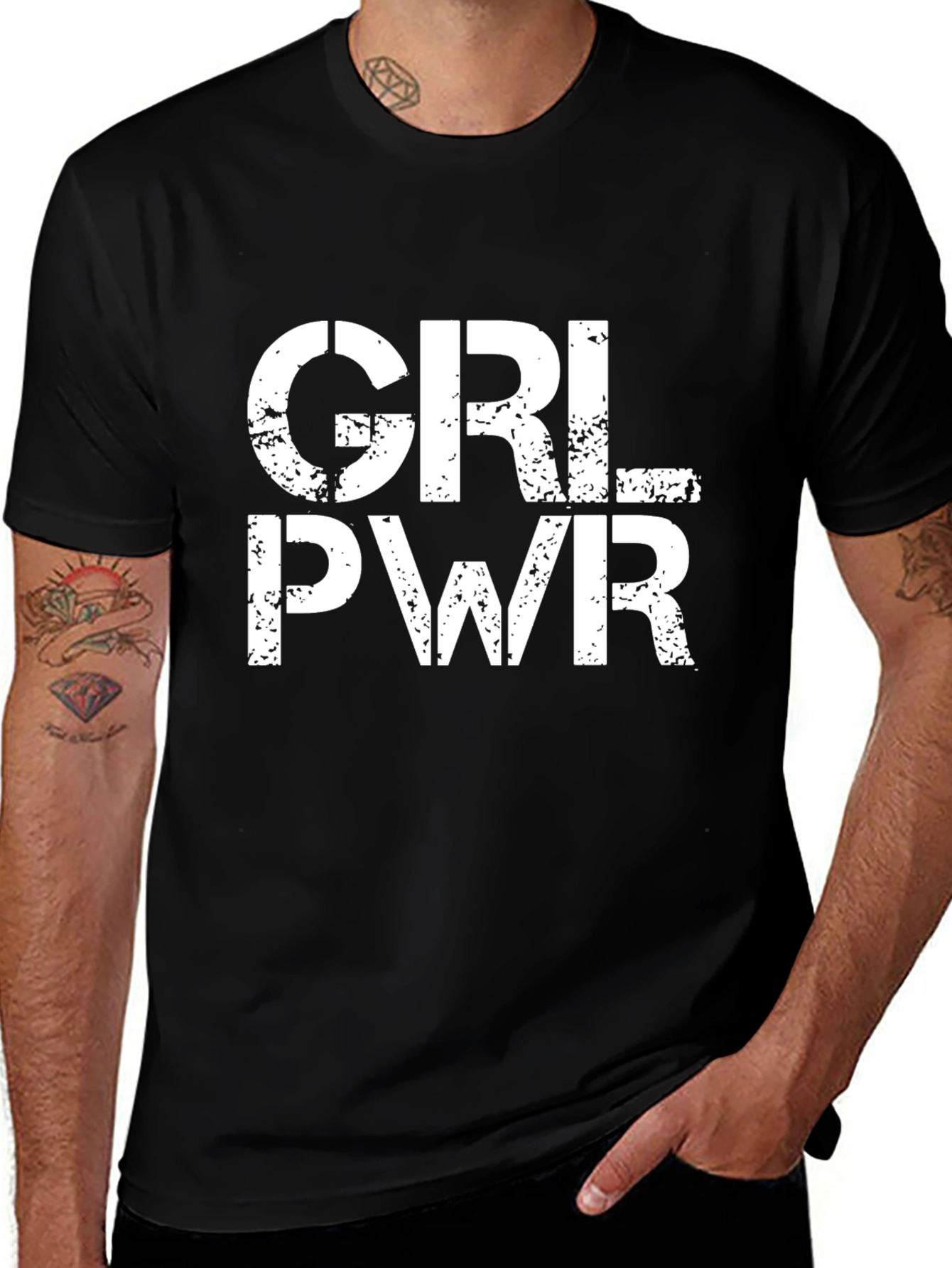 Variant 26 of GRL PWR Graphic Tee - Empowering Women's T-Shirt