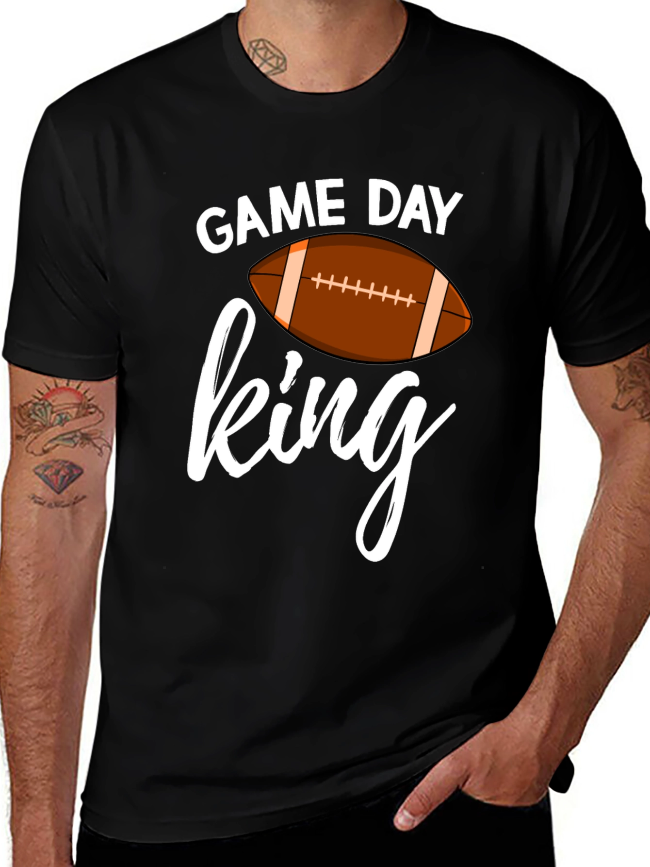 Variant 21 of Game Day King T-Shirt - Football Season
