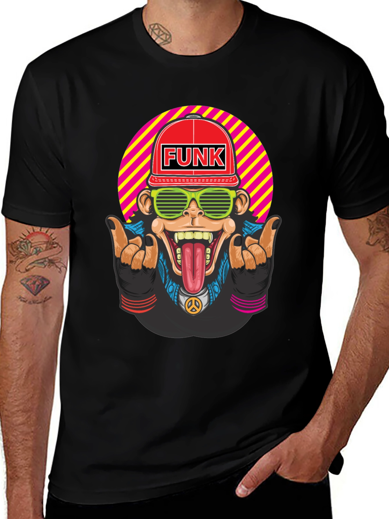 Variant 30 of Funky Monkey Graphic T-Shirt
