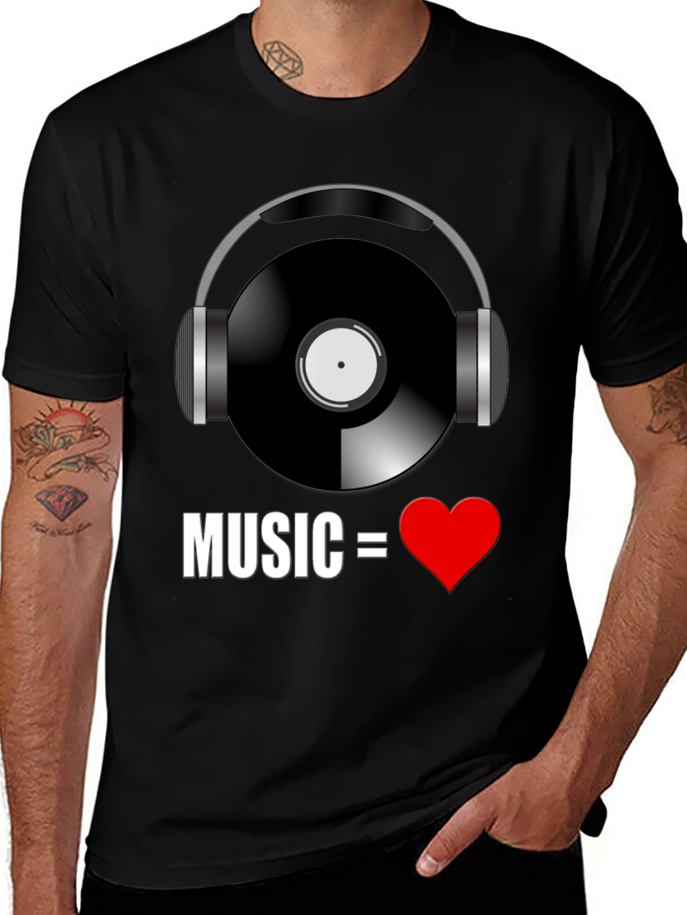 Variant 20 of Music Lover's Graphic Tee