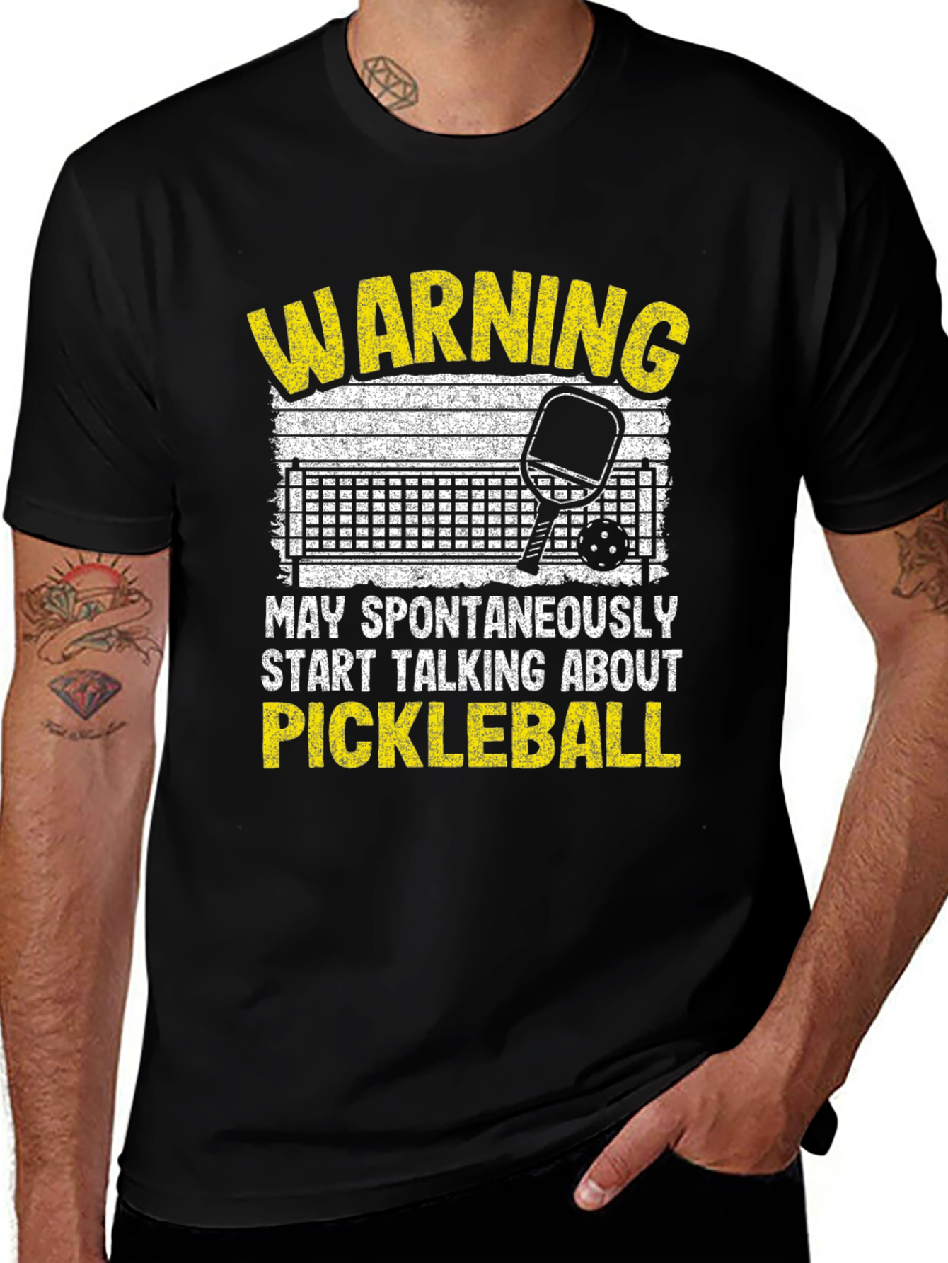 Variant 22 of Pickleball Warning T-Shirt Funny Gift