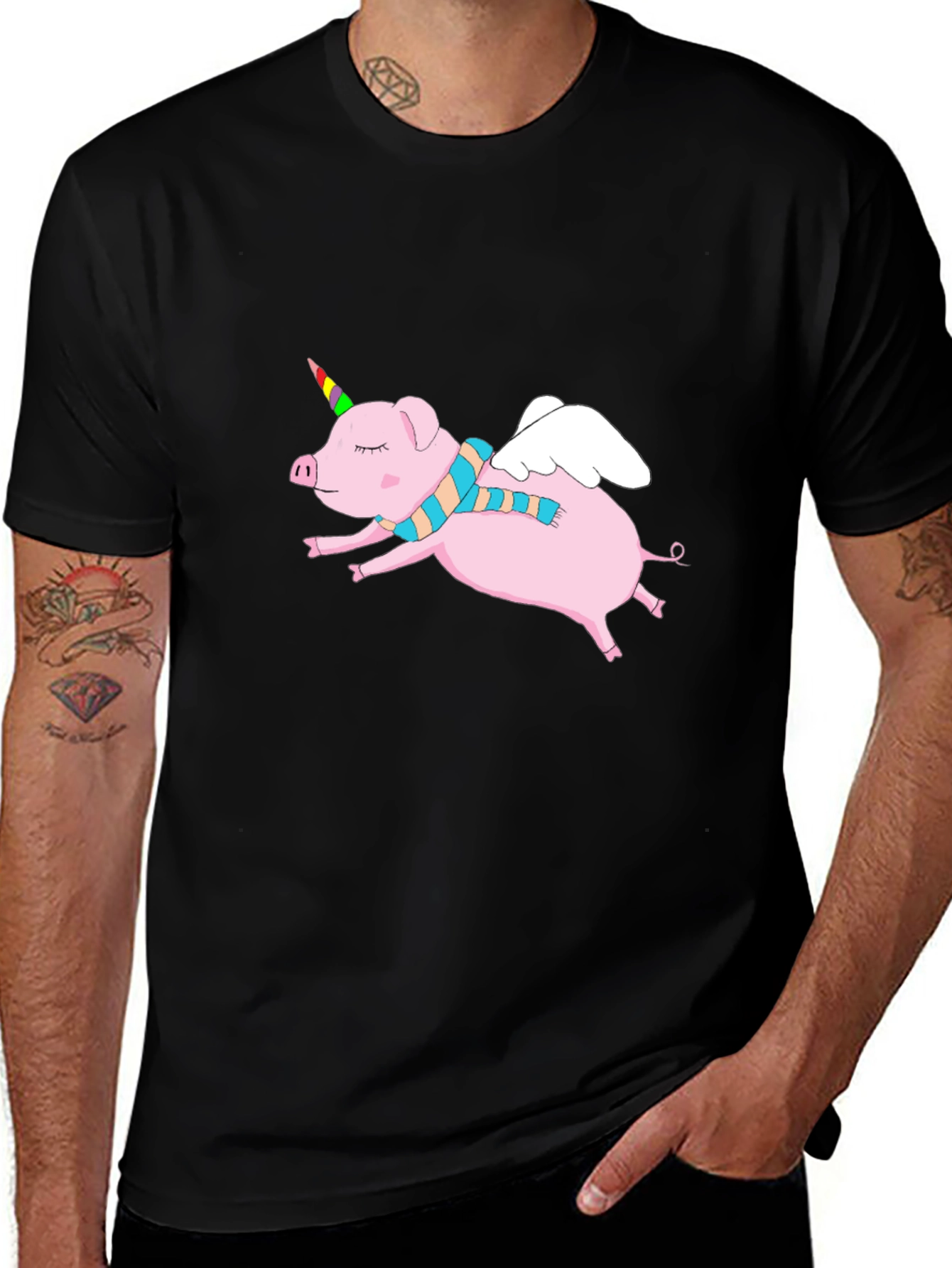 Flying Pig Unicorn T-Shirt