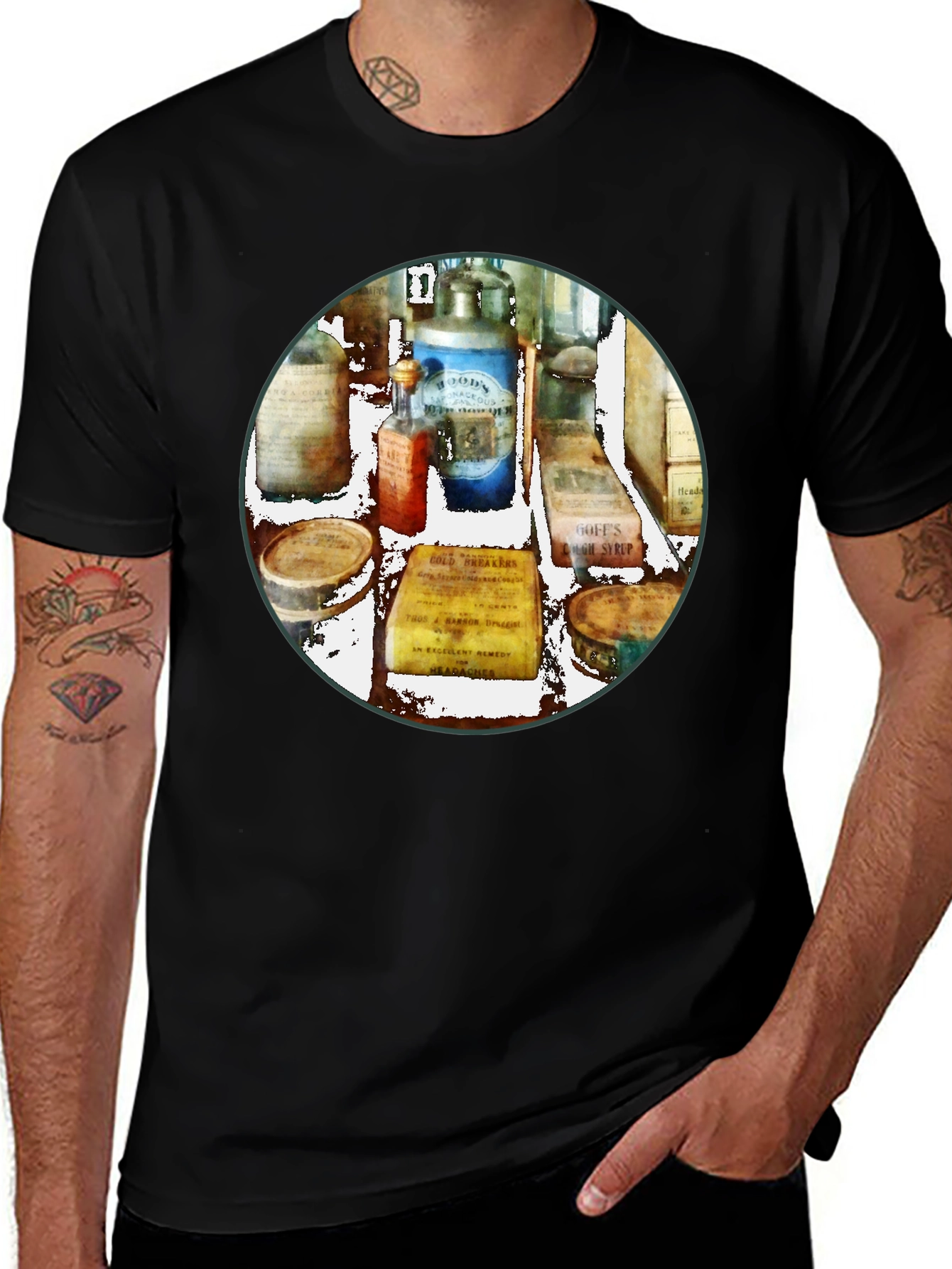 Variant 22 of Vintage Apothecary T-Shirt