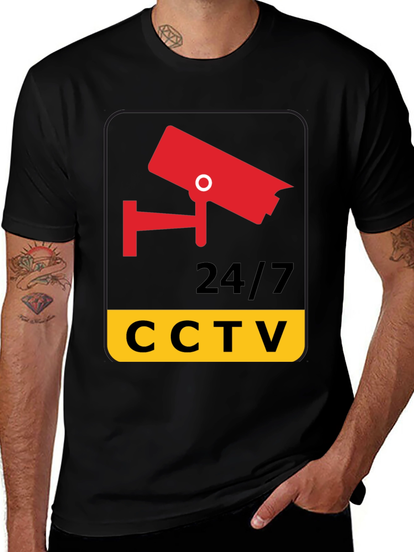 Variant 12 of CCTV Graphic Tee - Always Watching