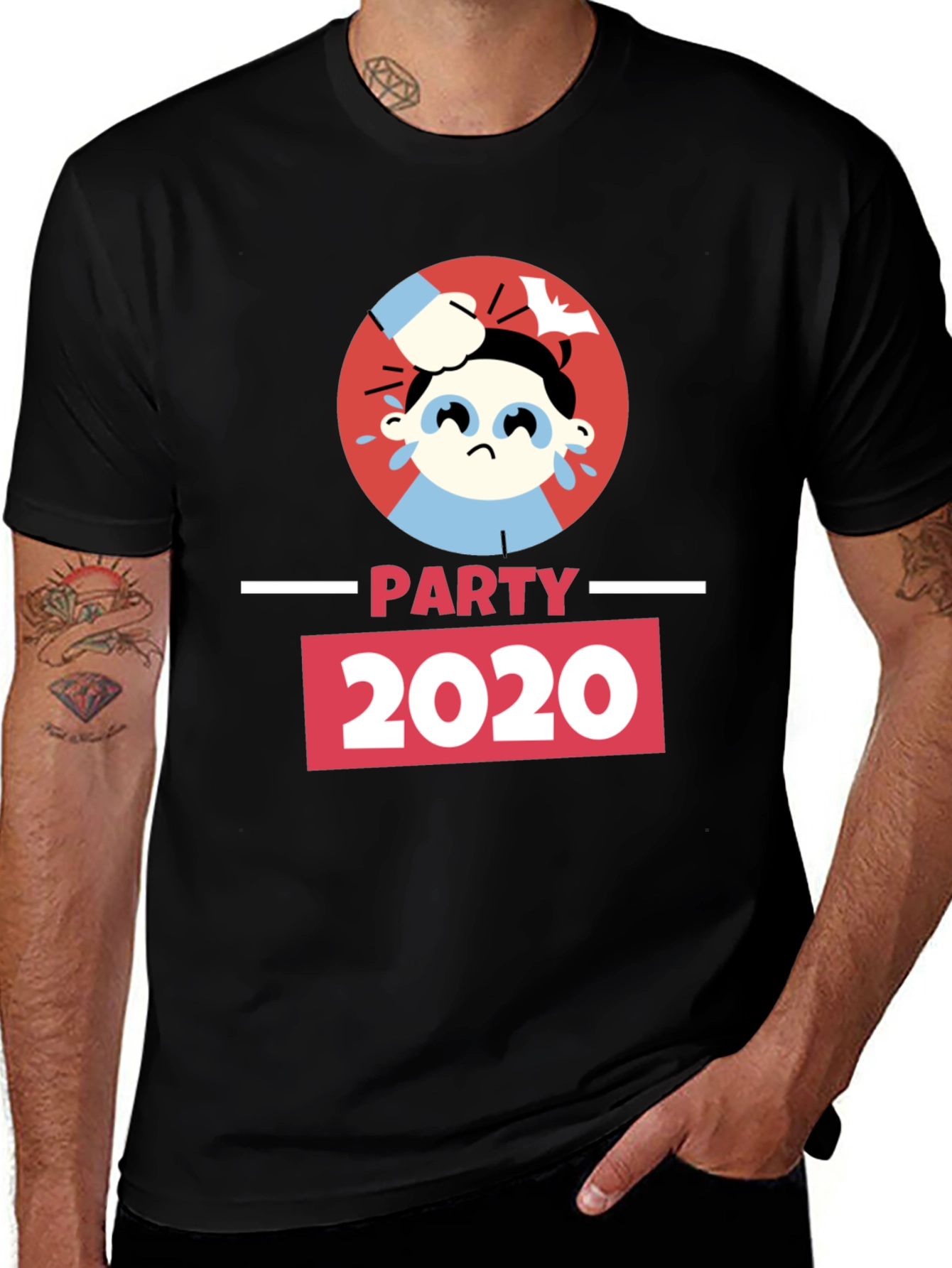 Variant 21 of Party 2020 Funny Graphic T-Shirt