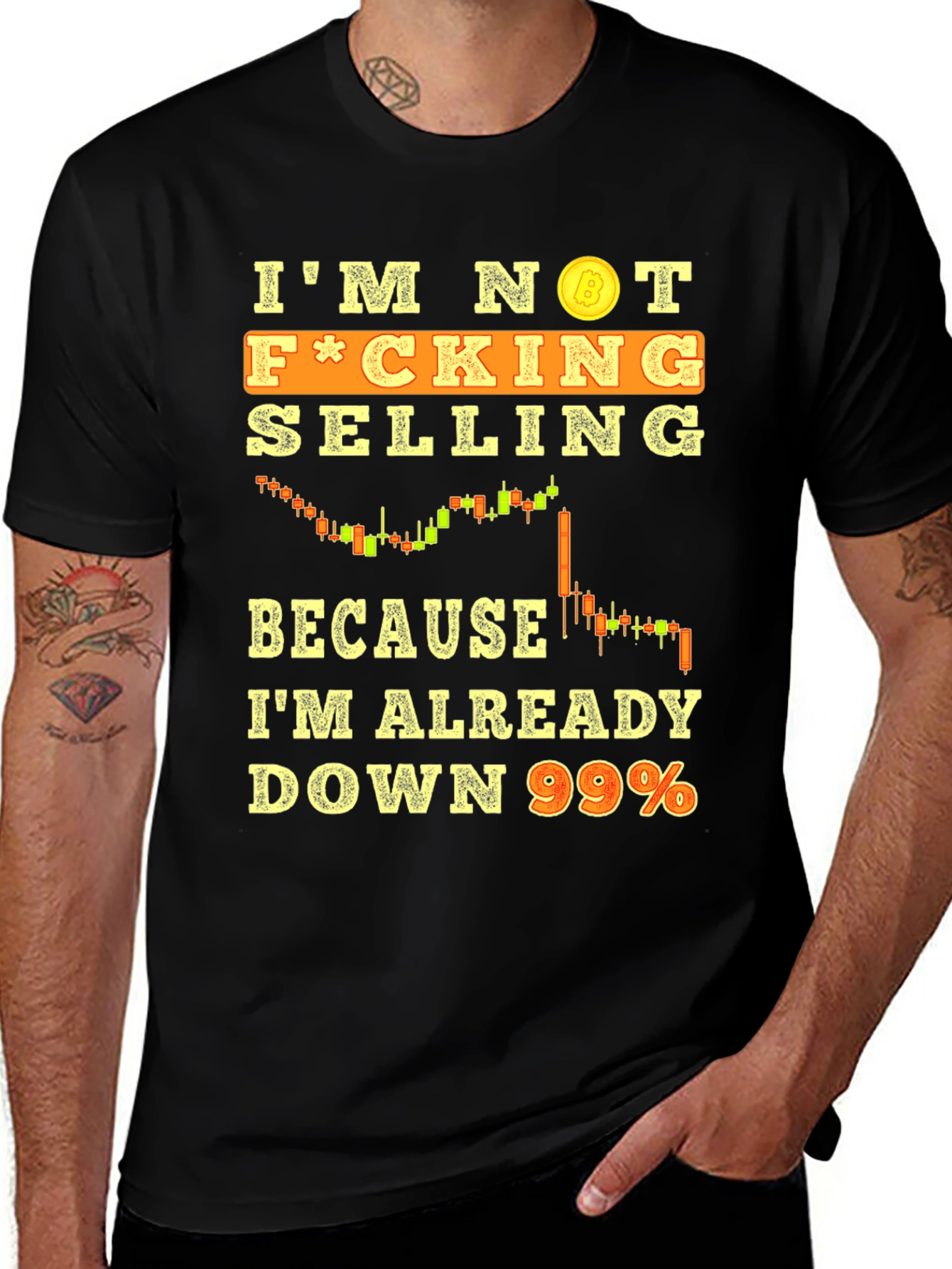 Variant 5 of I'm Not Selling Crypto T-Shirt
