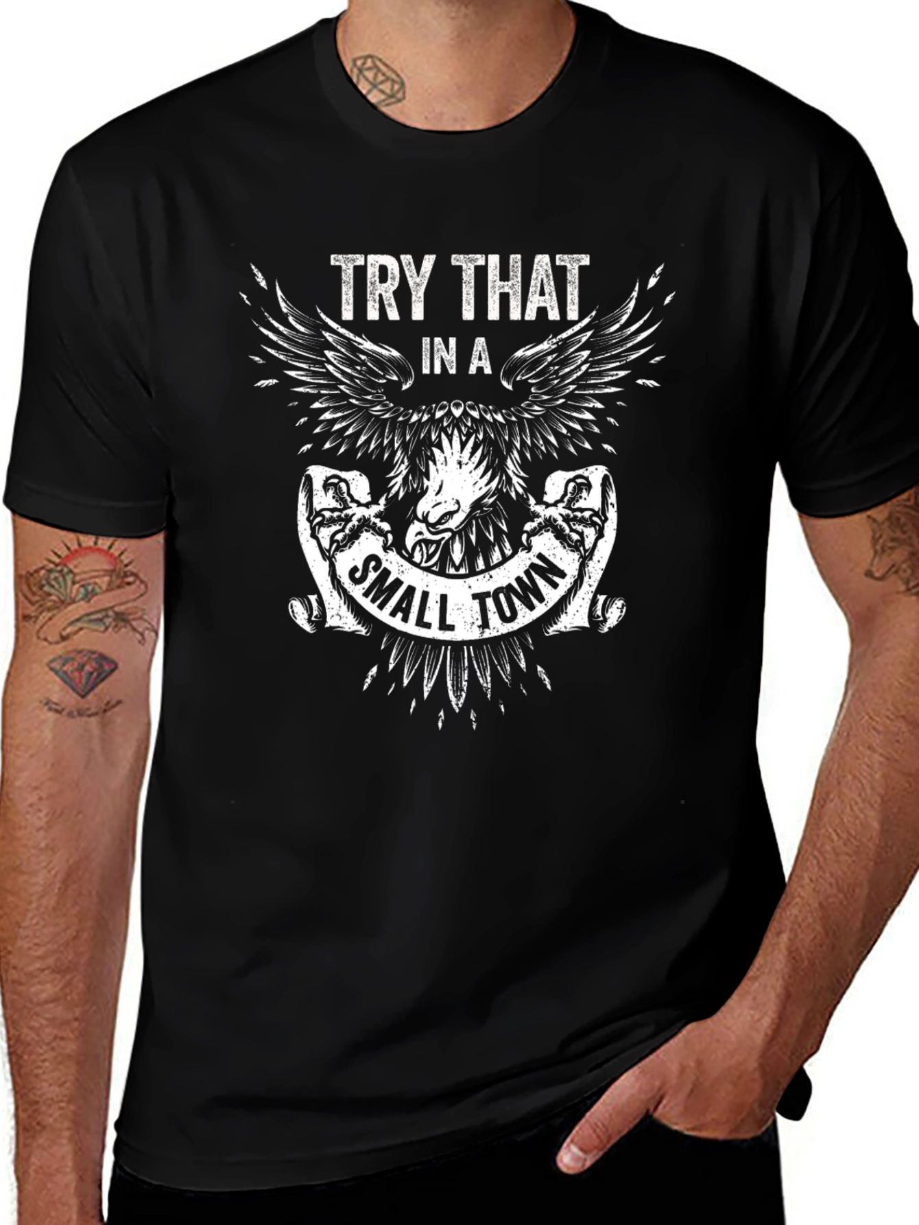 Variant 2 of Try That In A Small Town Graphic Tee