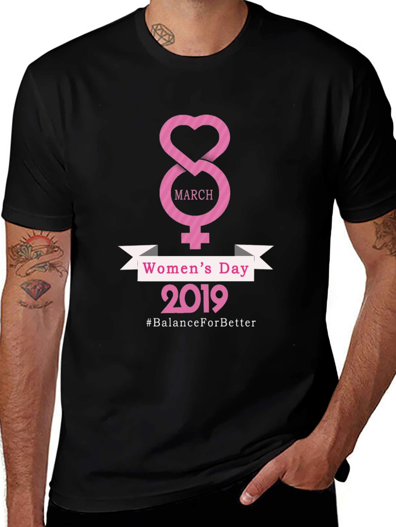 Women's Day 2019 T-Shirt - Balance for Better