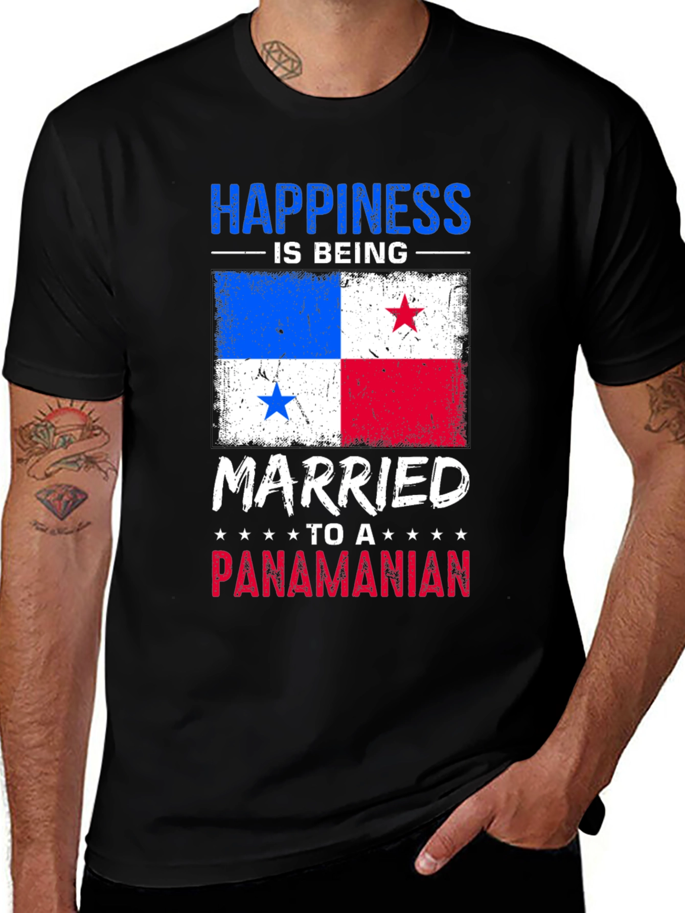 Happiness Is Being Married To A Panamanian T-Shirt