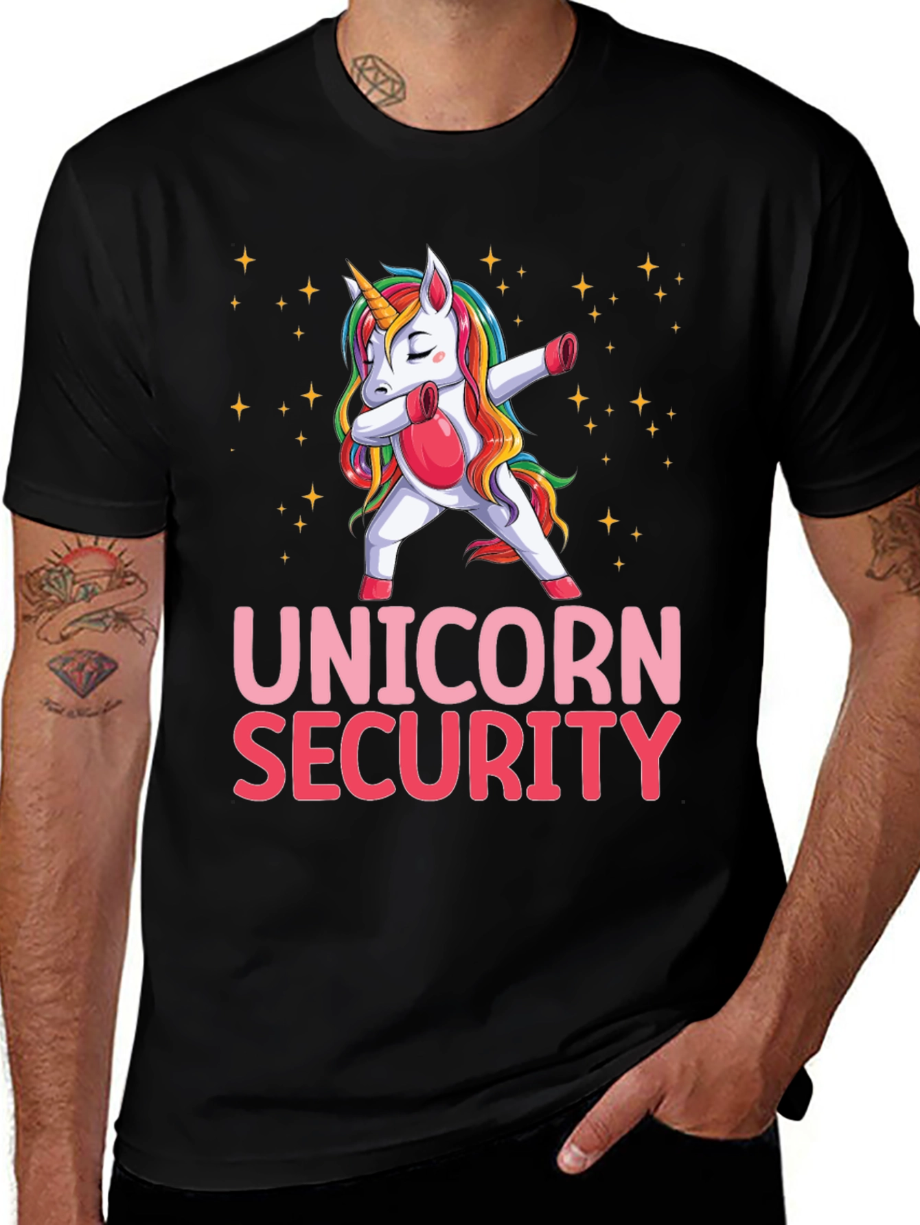 Variant 22 of Unicorn Security Graphic T-Shirt