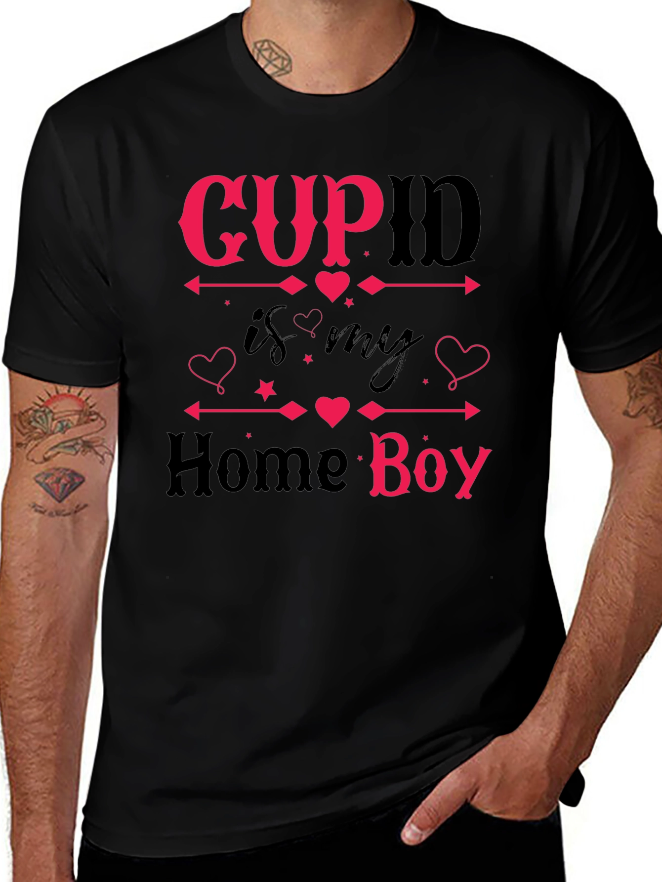 Variant 21 of Cupid Is My Homeboy T-Shirt