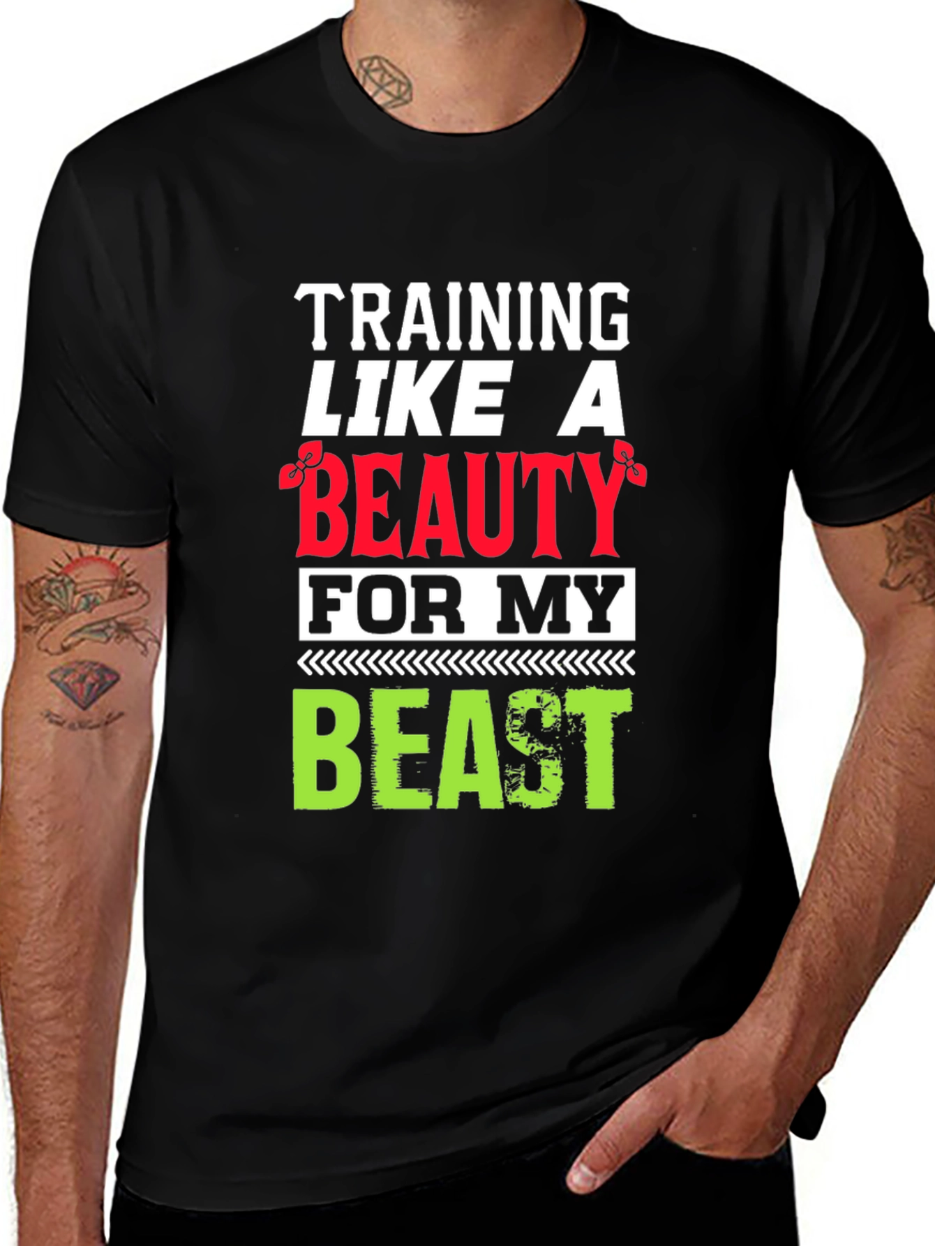 Variant 22 of Training Like a Beauty T-Shirt