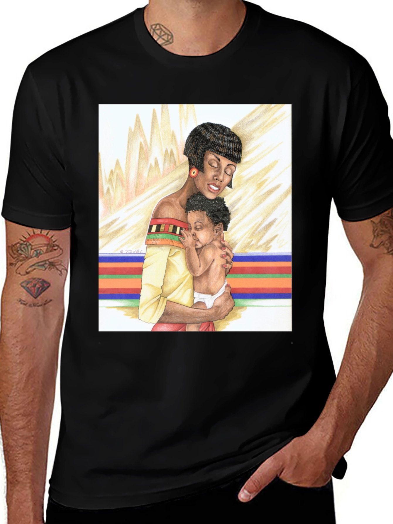 Variant 16 of Mother and Child Graphic Tee