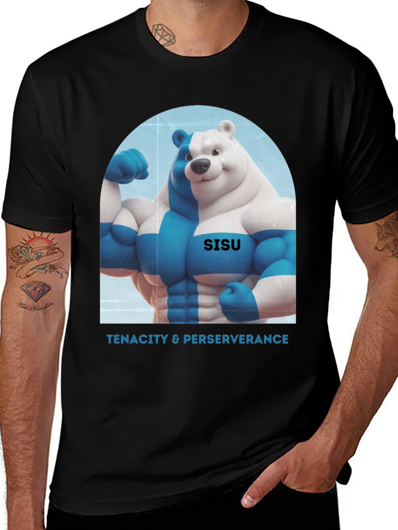 Sisu Bear Tenacity T-Shirt