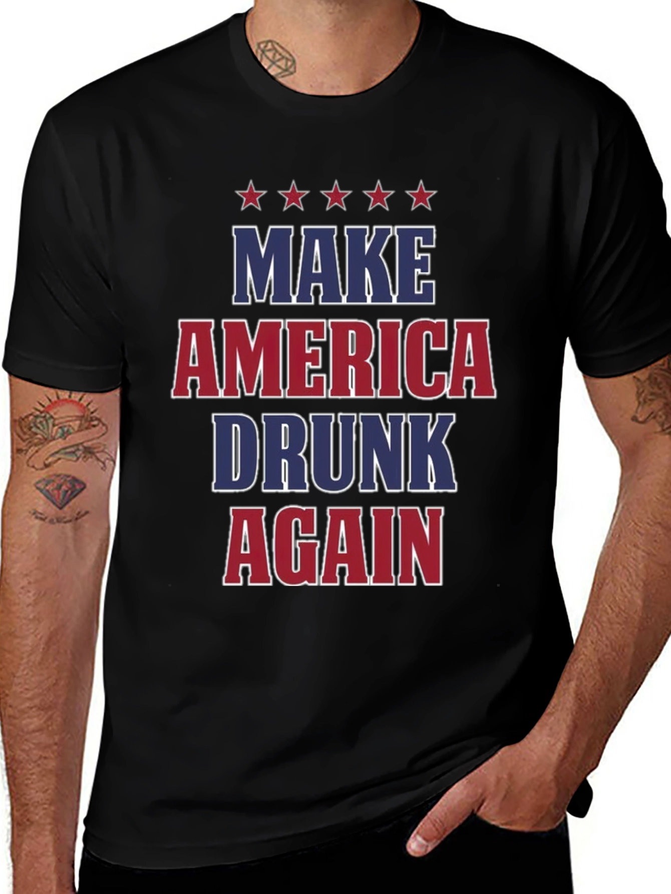 Variant 14 of Make America Drunk Again T-Shirt