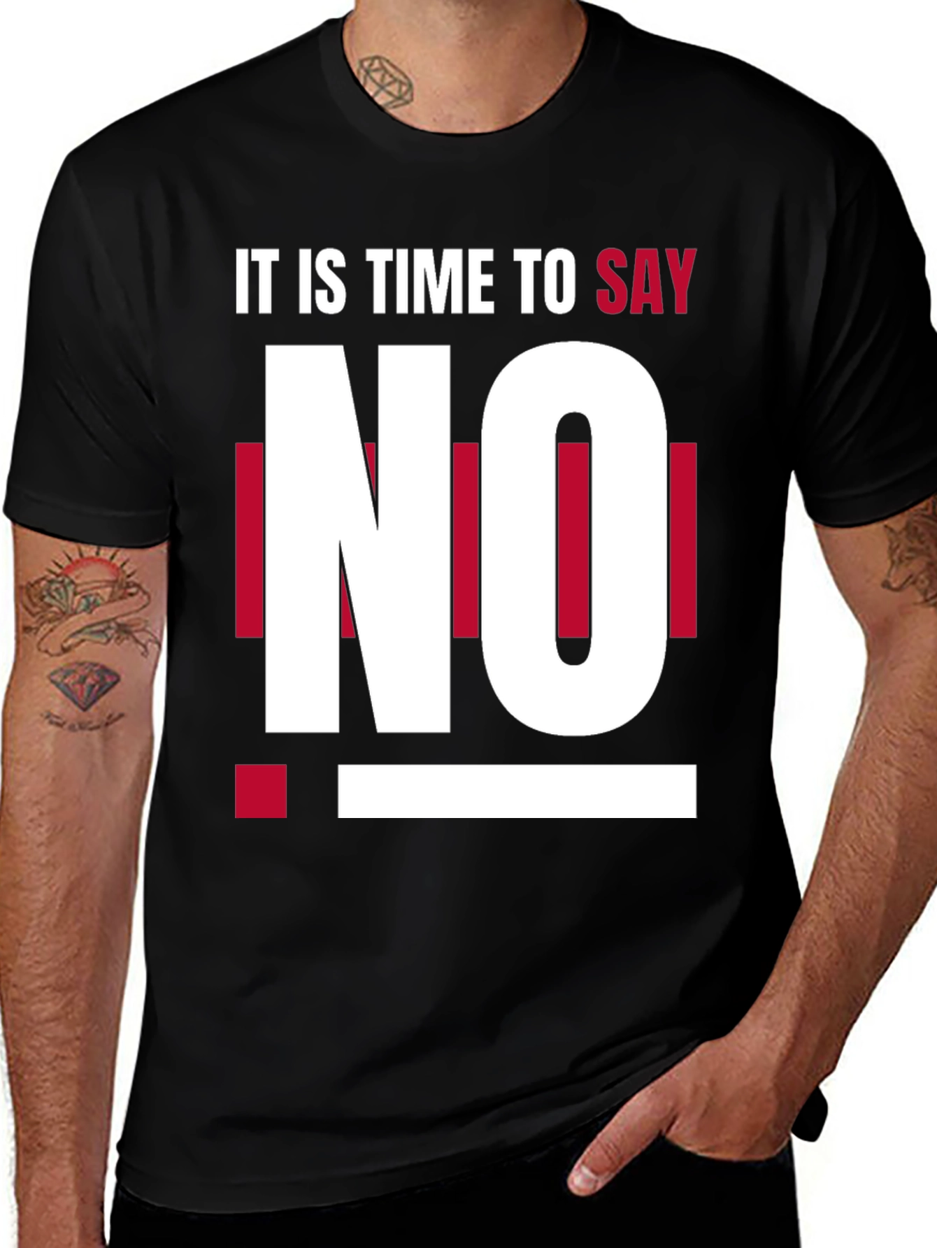 Variant 14 of It's Time to Say No - Graphic T-Shirt