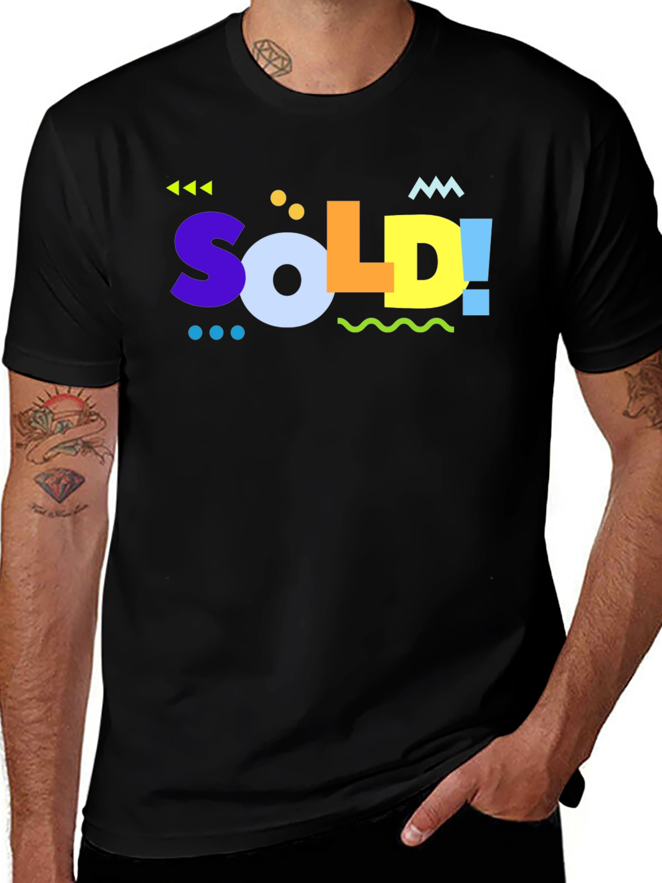 Variant 10 of SOLD! Graphic Tee - Funky Design