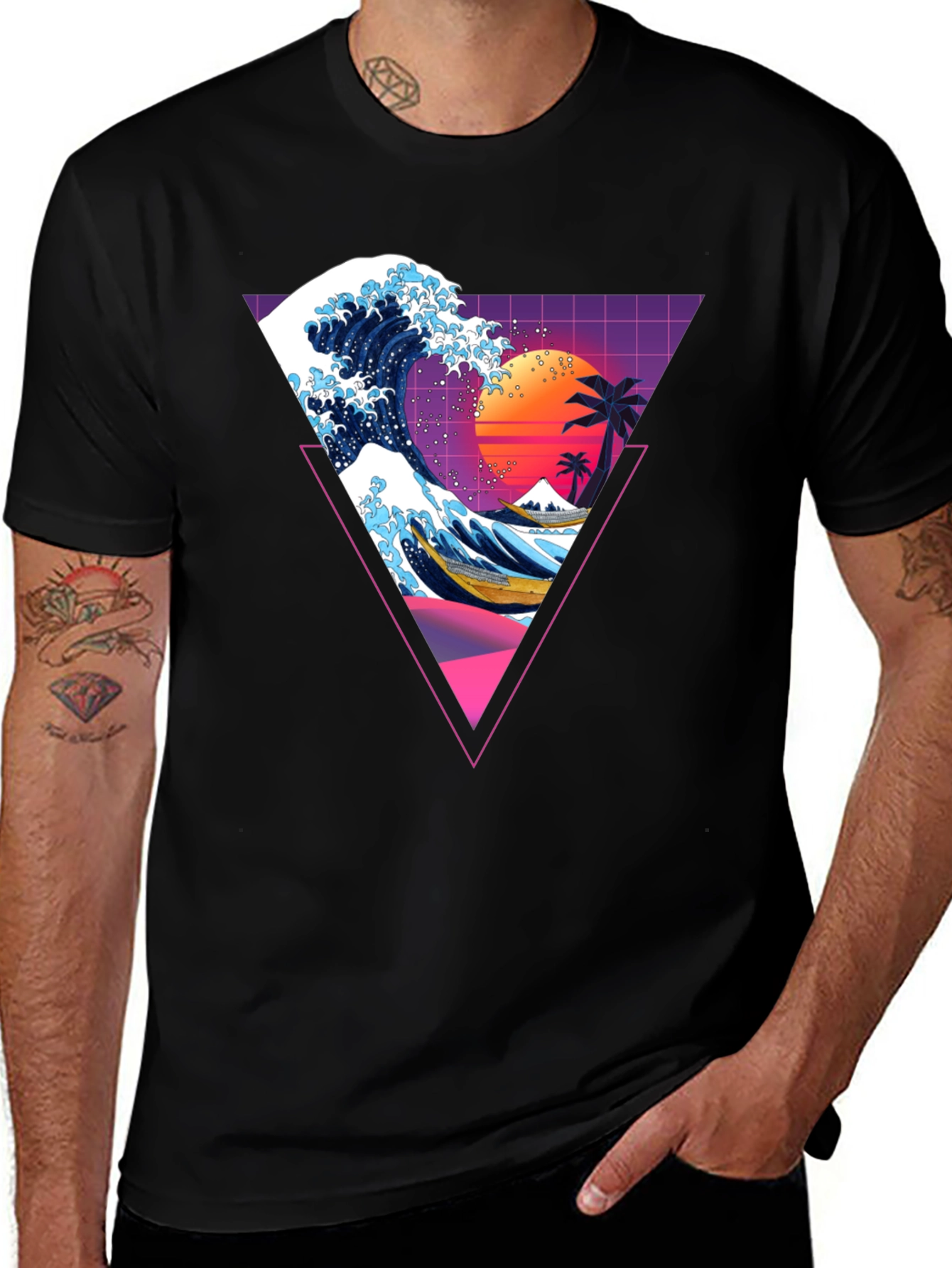 Retro Wave Graphic Tee