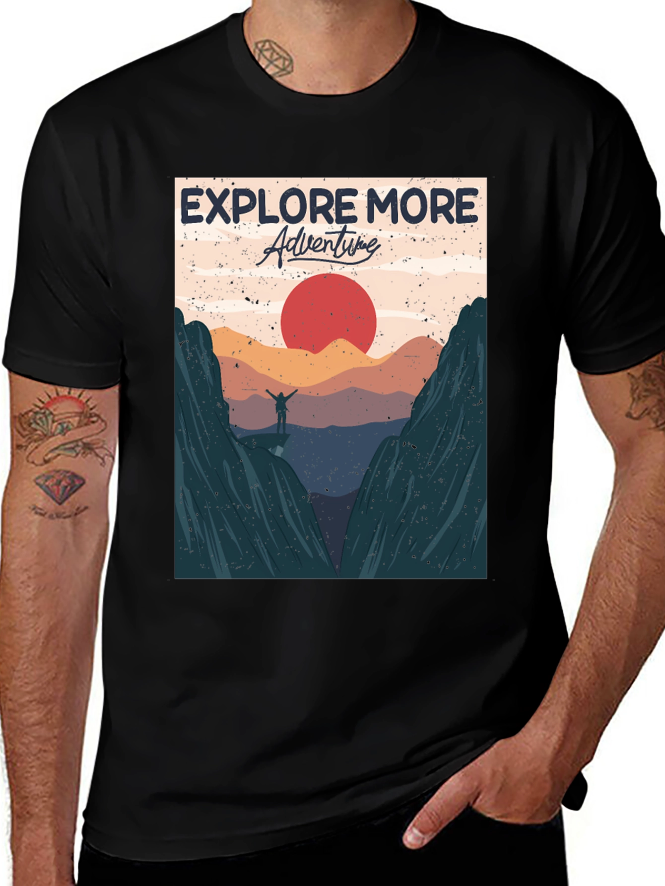 Variant 12 of Explore More Adventure Graphic T-Shirt