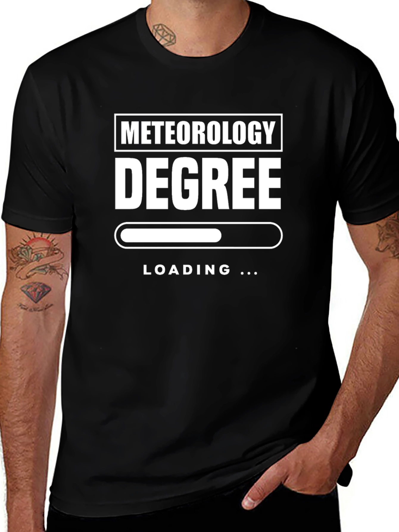 Variant 13 of Meteorology Degree Loading T-Shirt