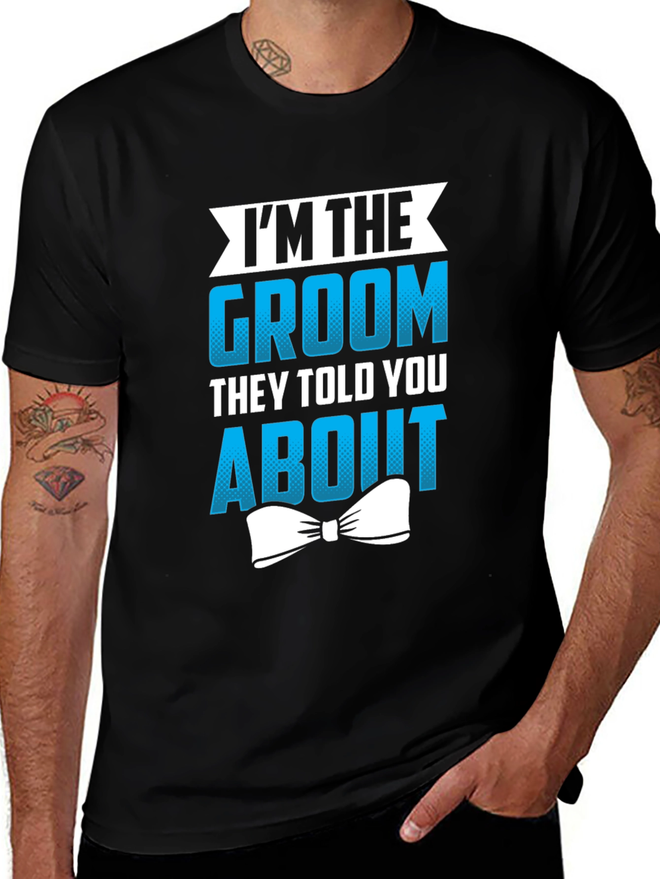 Groom T-Shirt - "I'm The Groom They Told You About"