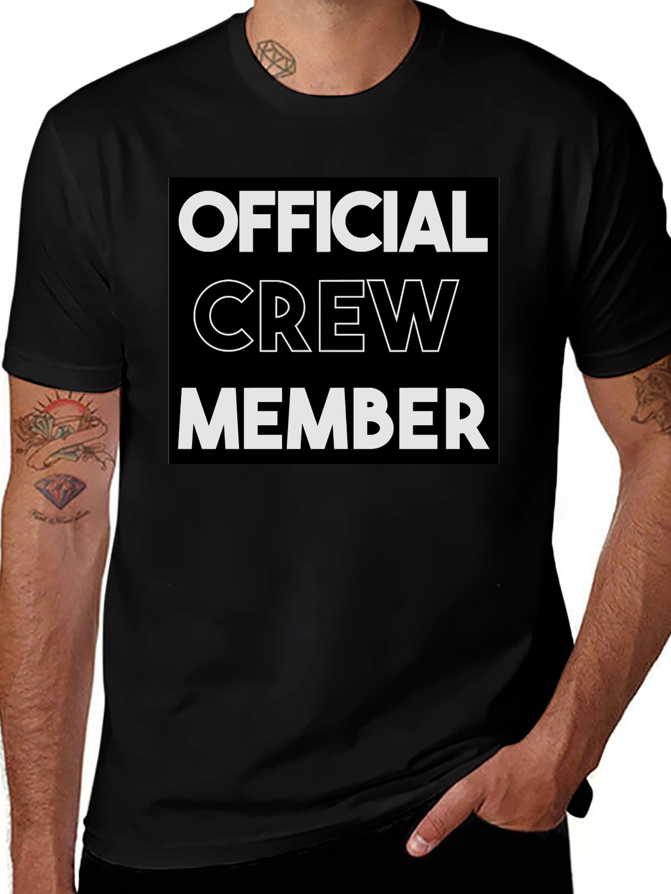 Variant 18 of Official Crew Member Graphic T-Shirt