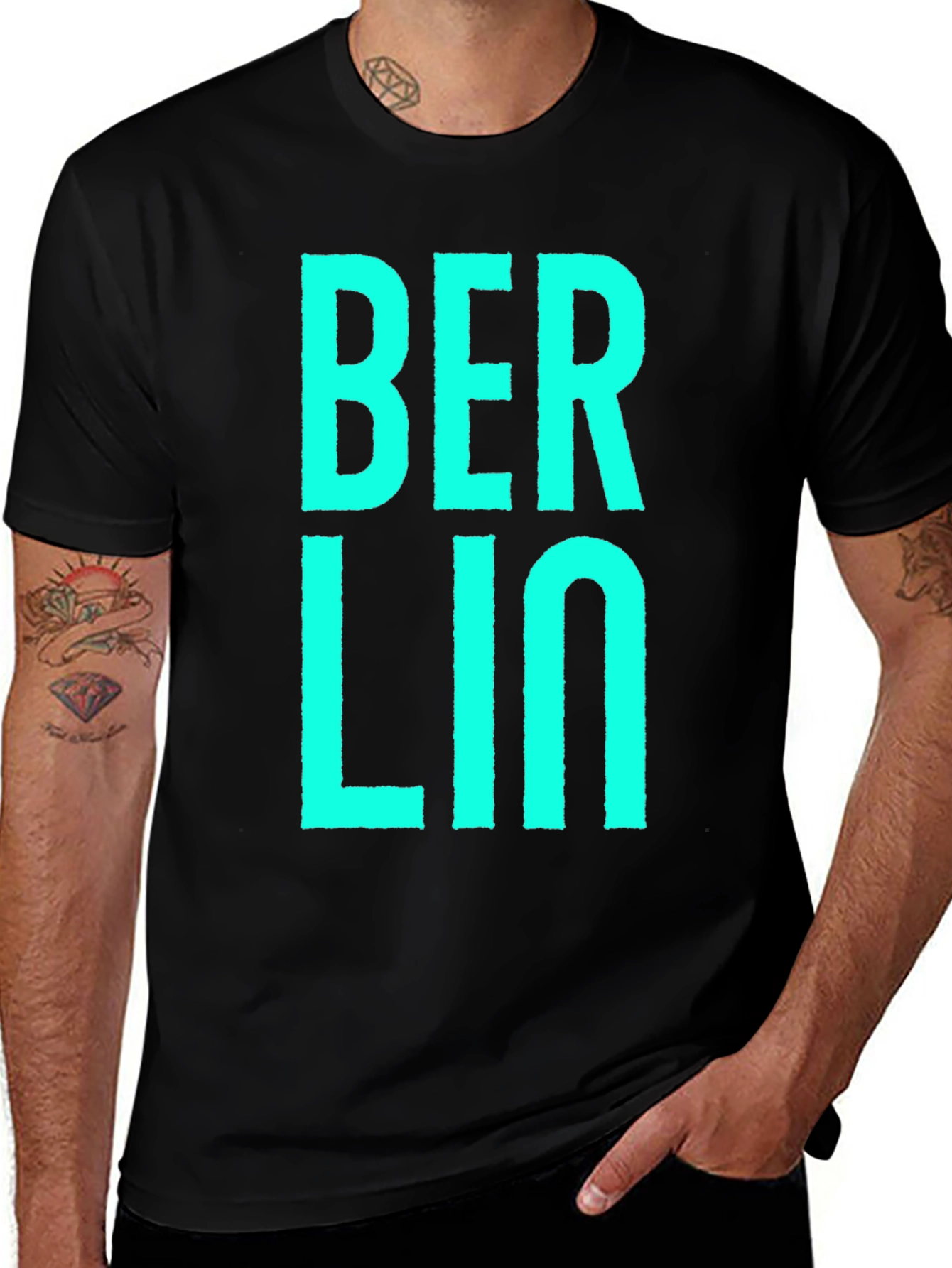 Berlin Graphic Tee - Modern City Style T-Shirt