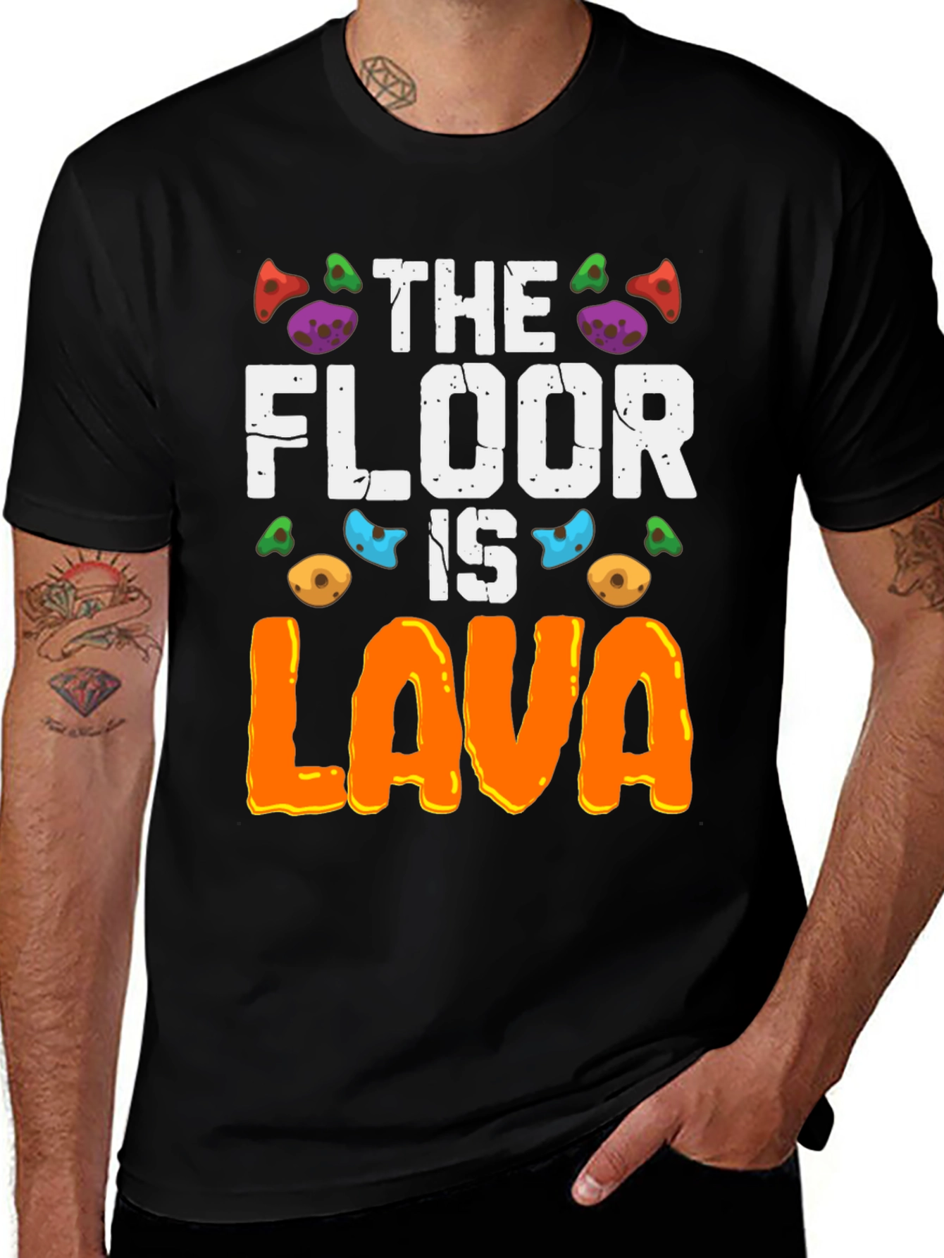 Variant 12 of The Floor Is Lava T-Shirt