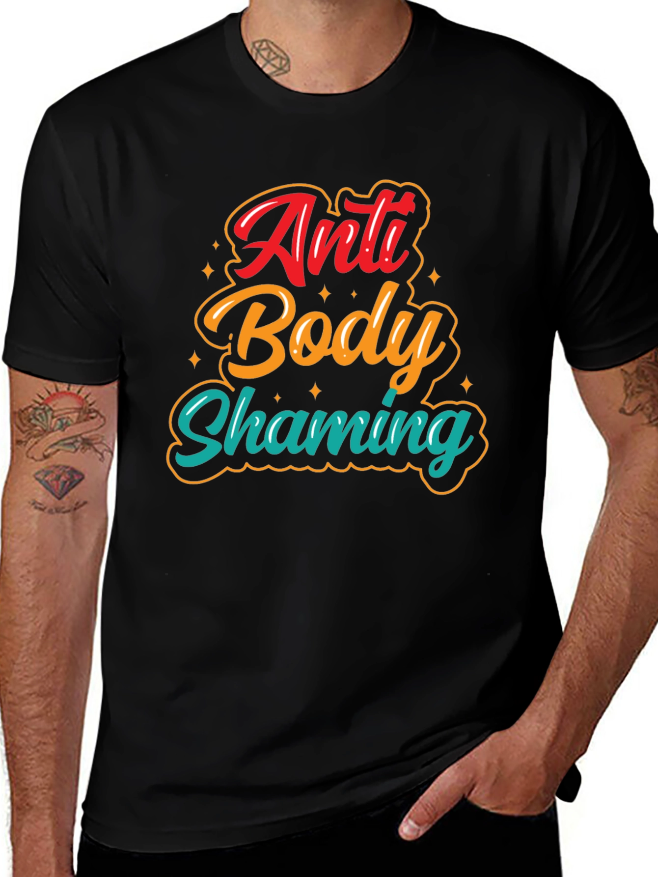 Anti Body Shaming Graphic Tee - Unisex Comfort Fit
