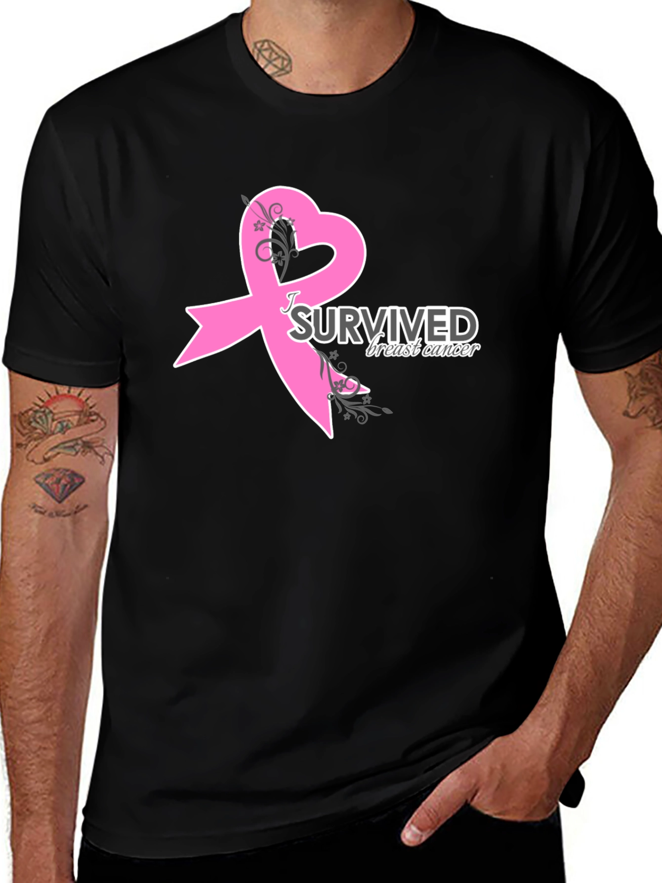 Variant 7 of Breast Cancer Survivor T-Shirt