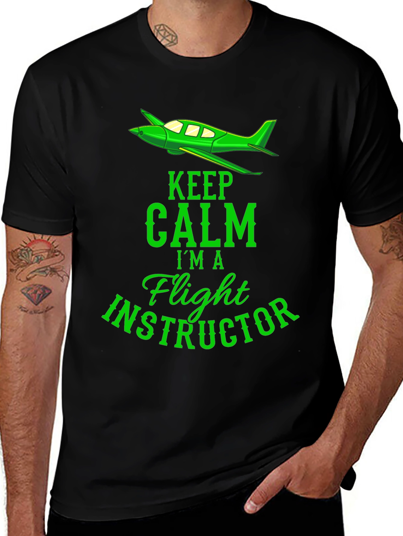 Keep Calm Flight Instructor T-Shirt