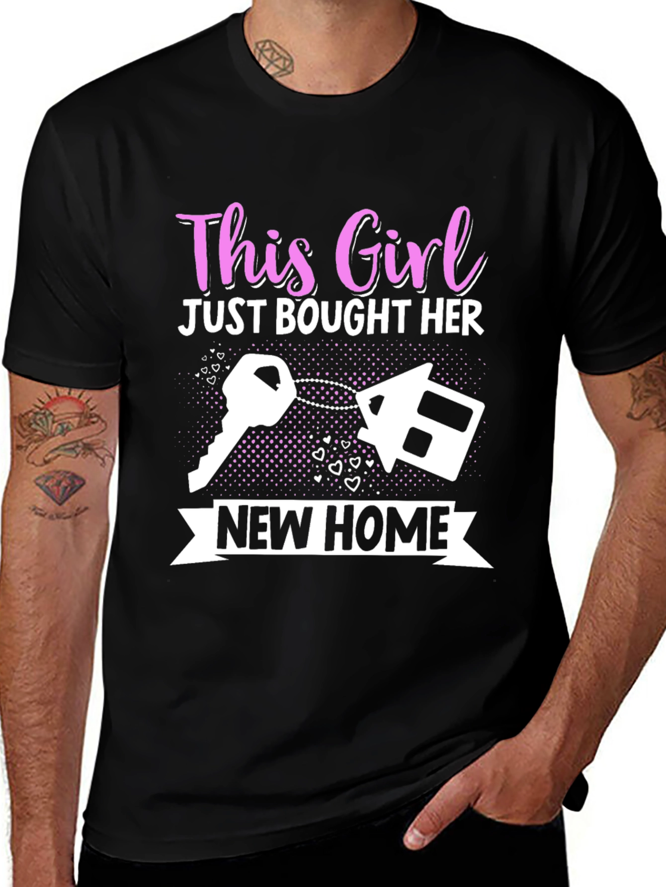 Variant 21 of This Girl Just Bought Her New Home T-Shirt