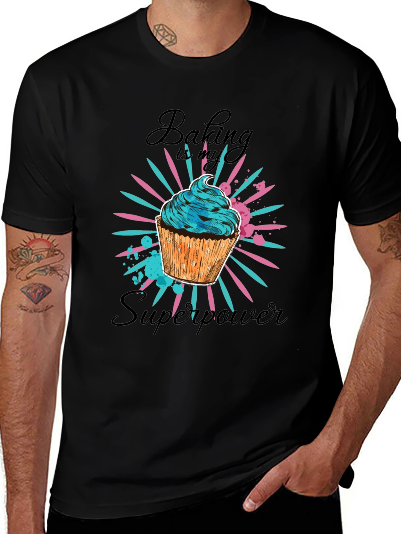 Variant 24 of Baking is My Superpower T-Shirt - Unisex