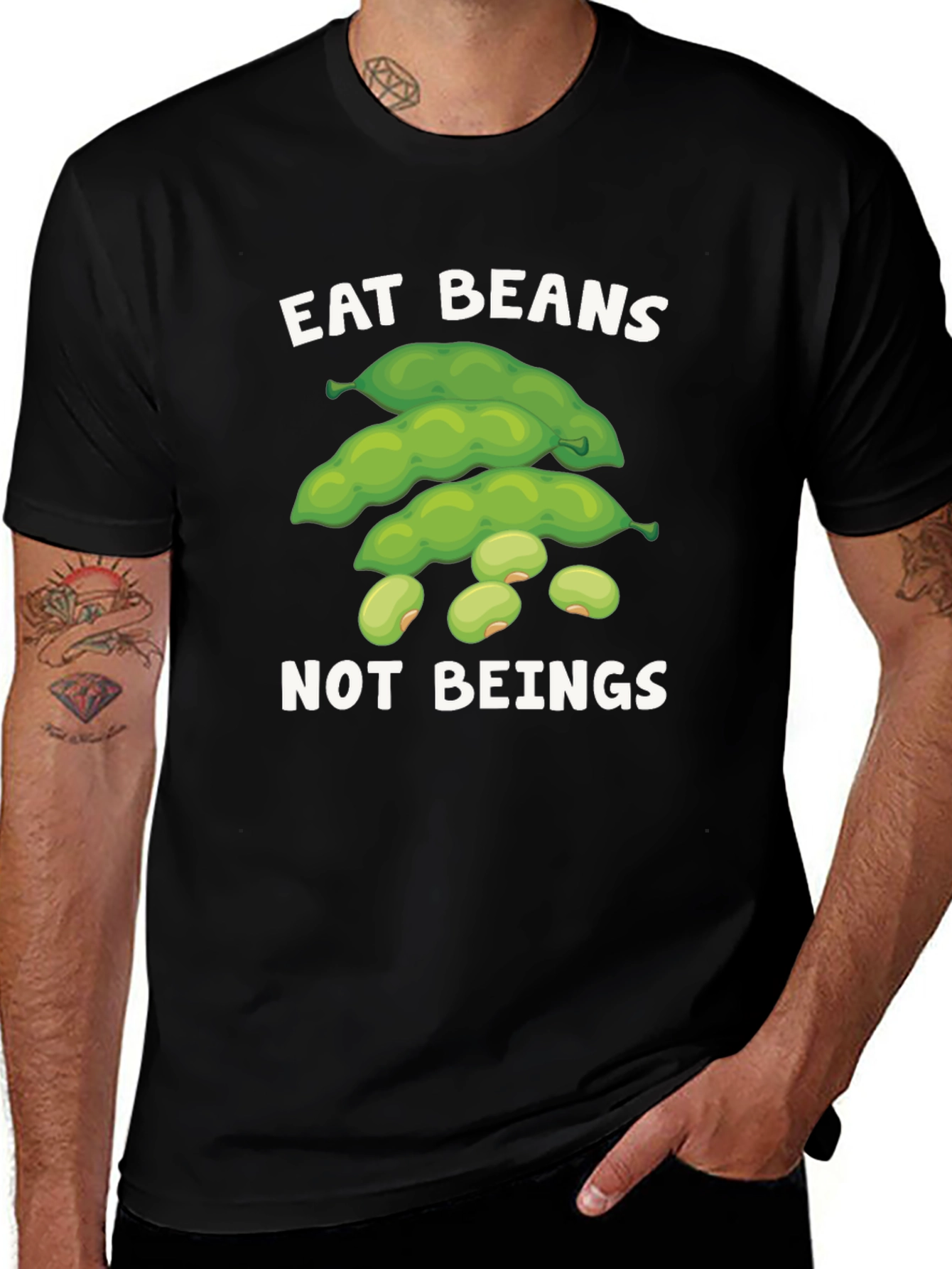 Variant 29 of Eat Beans Not Beings T-Shirt