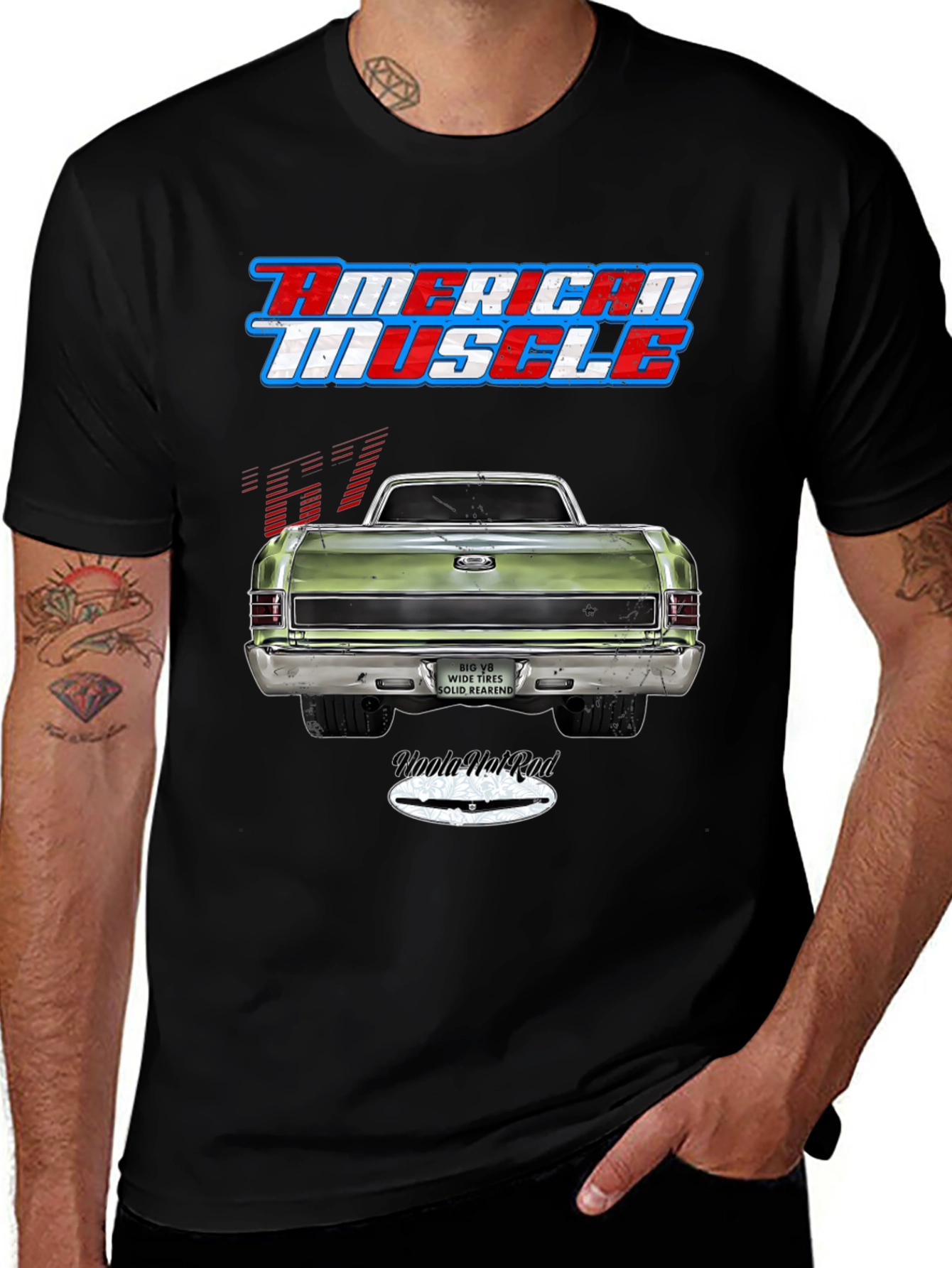 Variant 14 of American Muscle Car Graphic T-Shirt