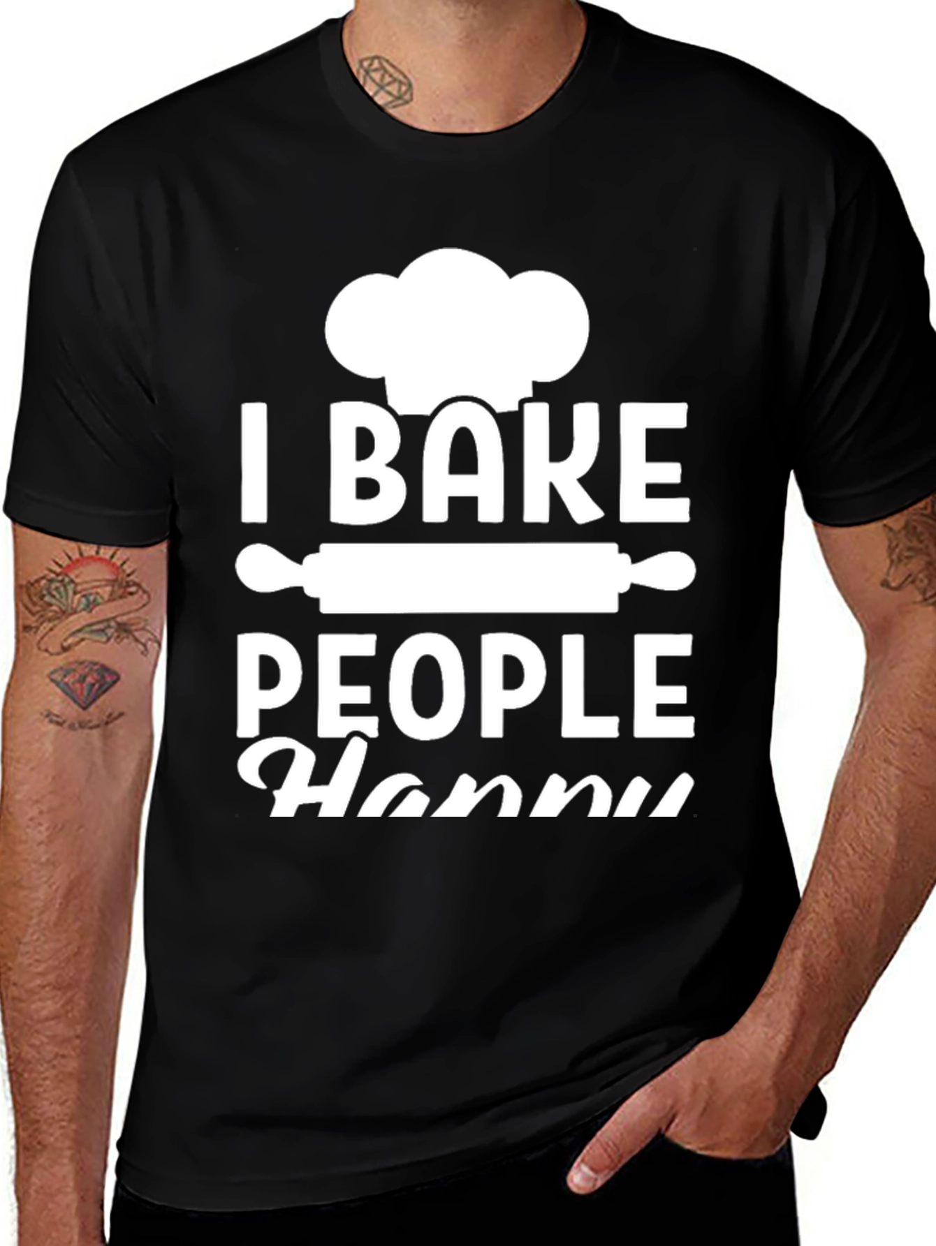 Variant 9 of I Bake People Happy T-Shirt