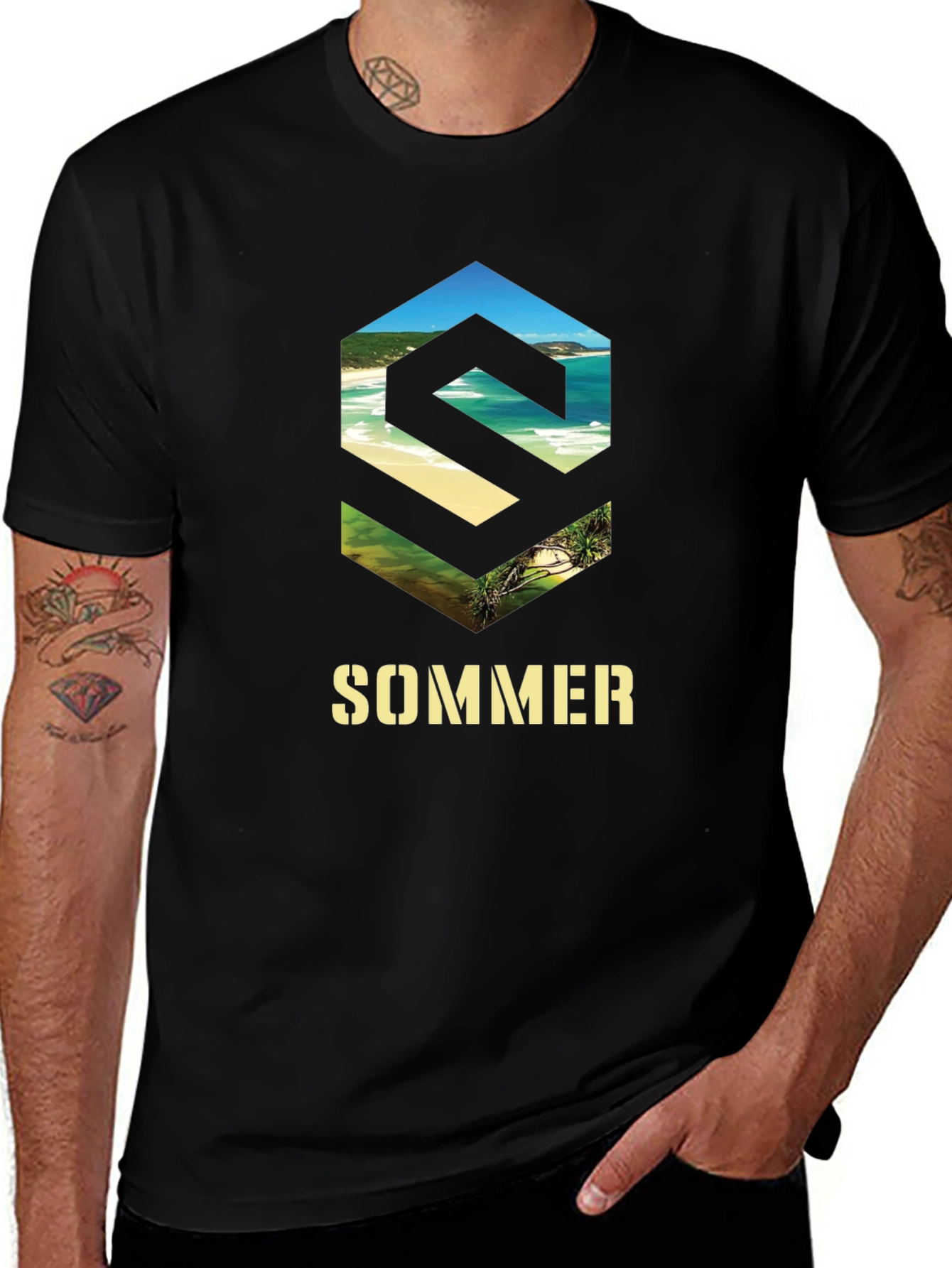 Variant 14 of Sommer Beach Graphic Tee