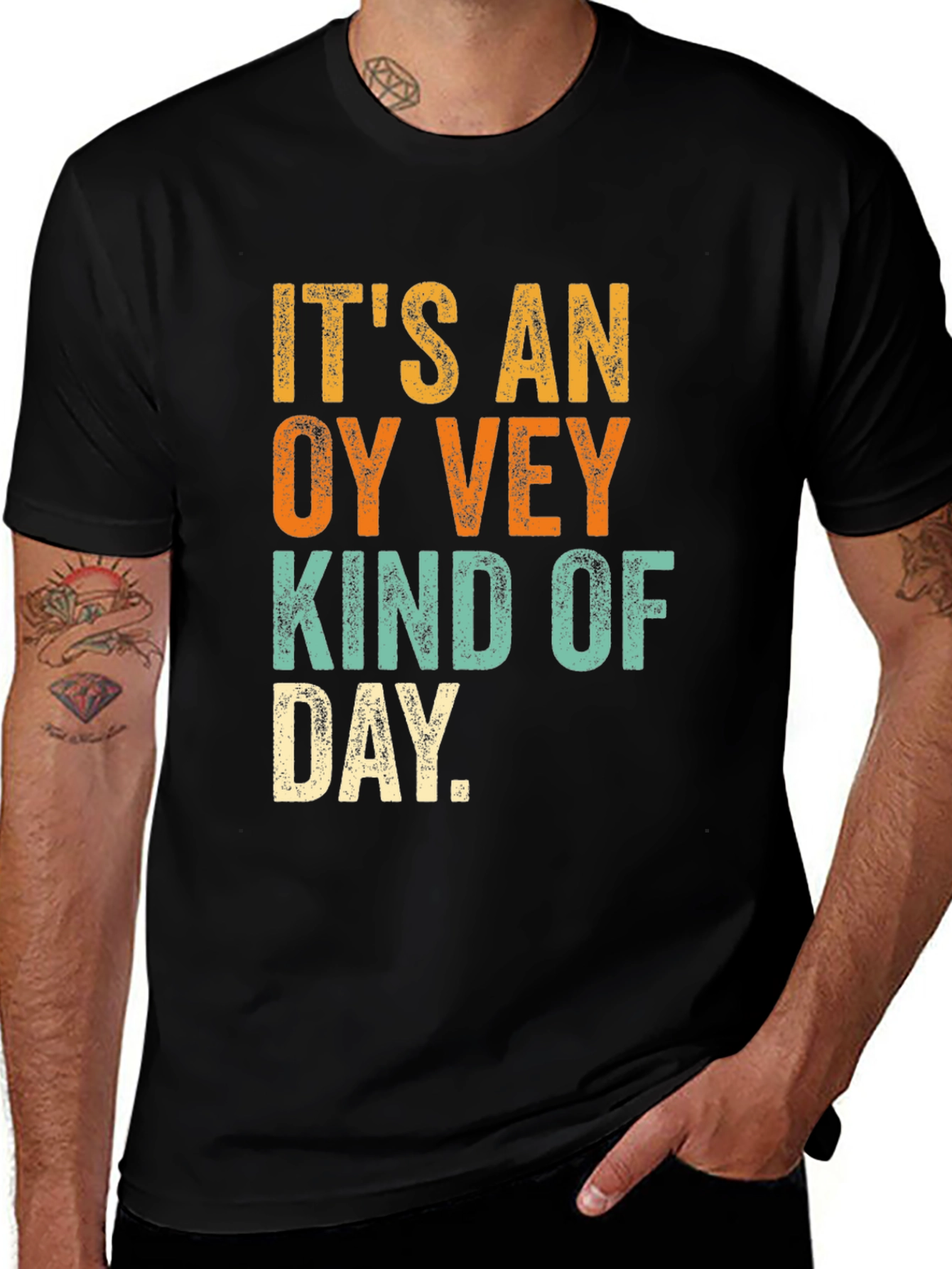 Variant 13 of Oy Vey Kind of Day Graphic T-Shirt
