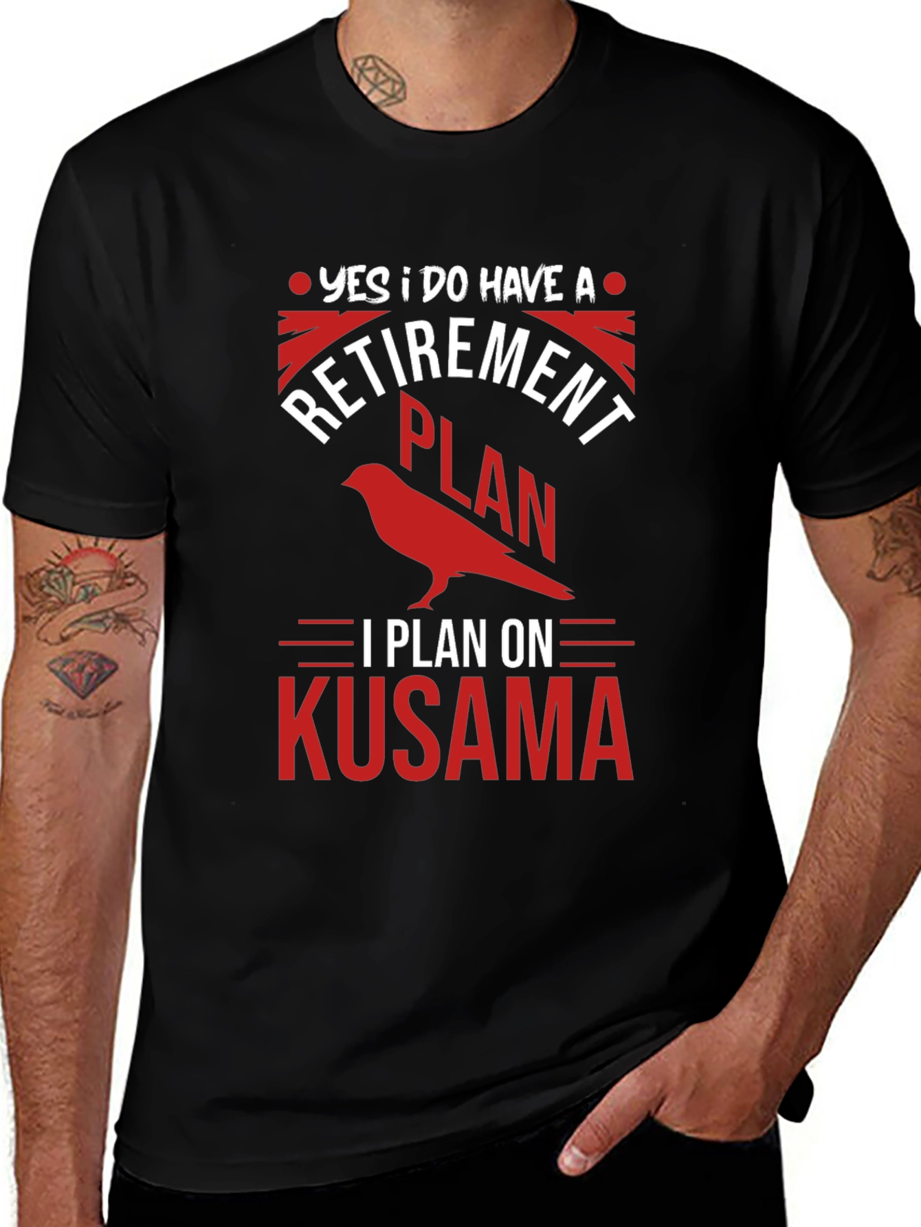 Retirement Plan Kusama T-Shirt