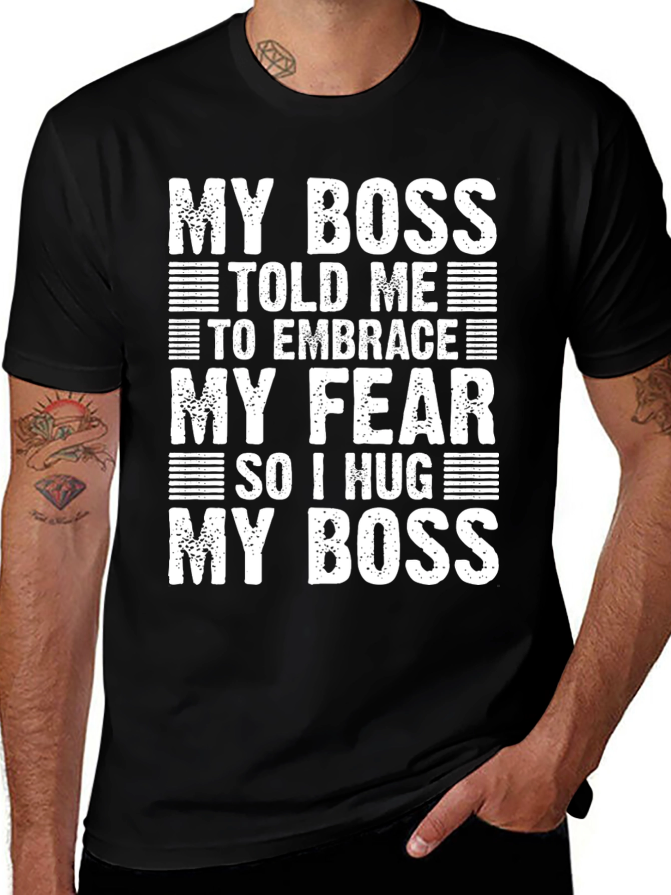 Variant 19 of My Boss Told Me T-Shirt