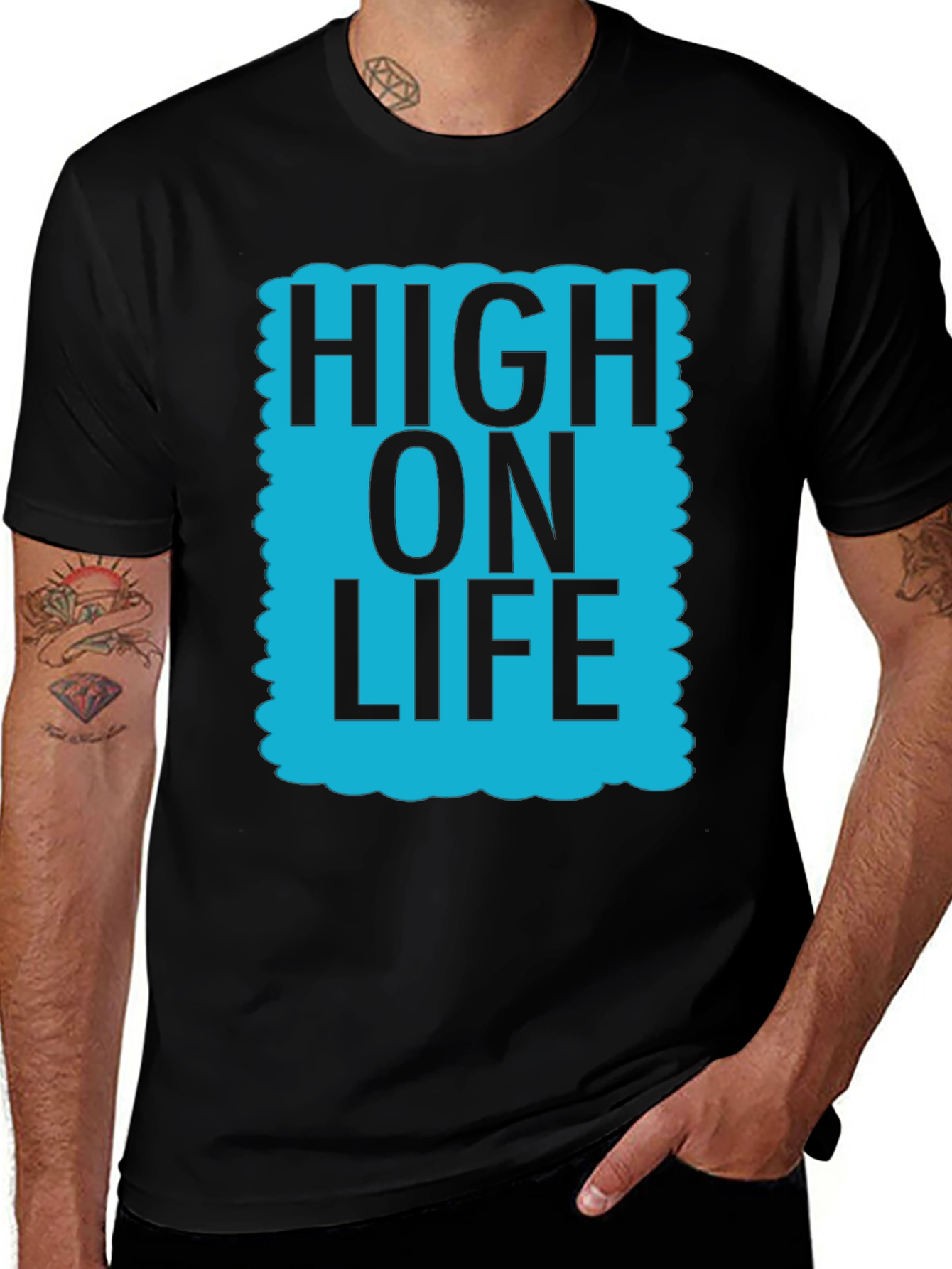 Variant 24 of High On Life Graphic T-Shirt - Casual Cotton Tee