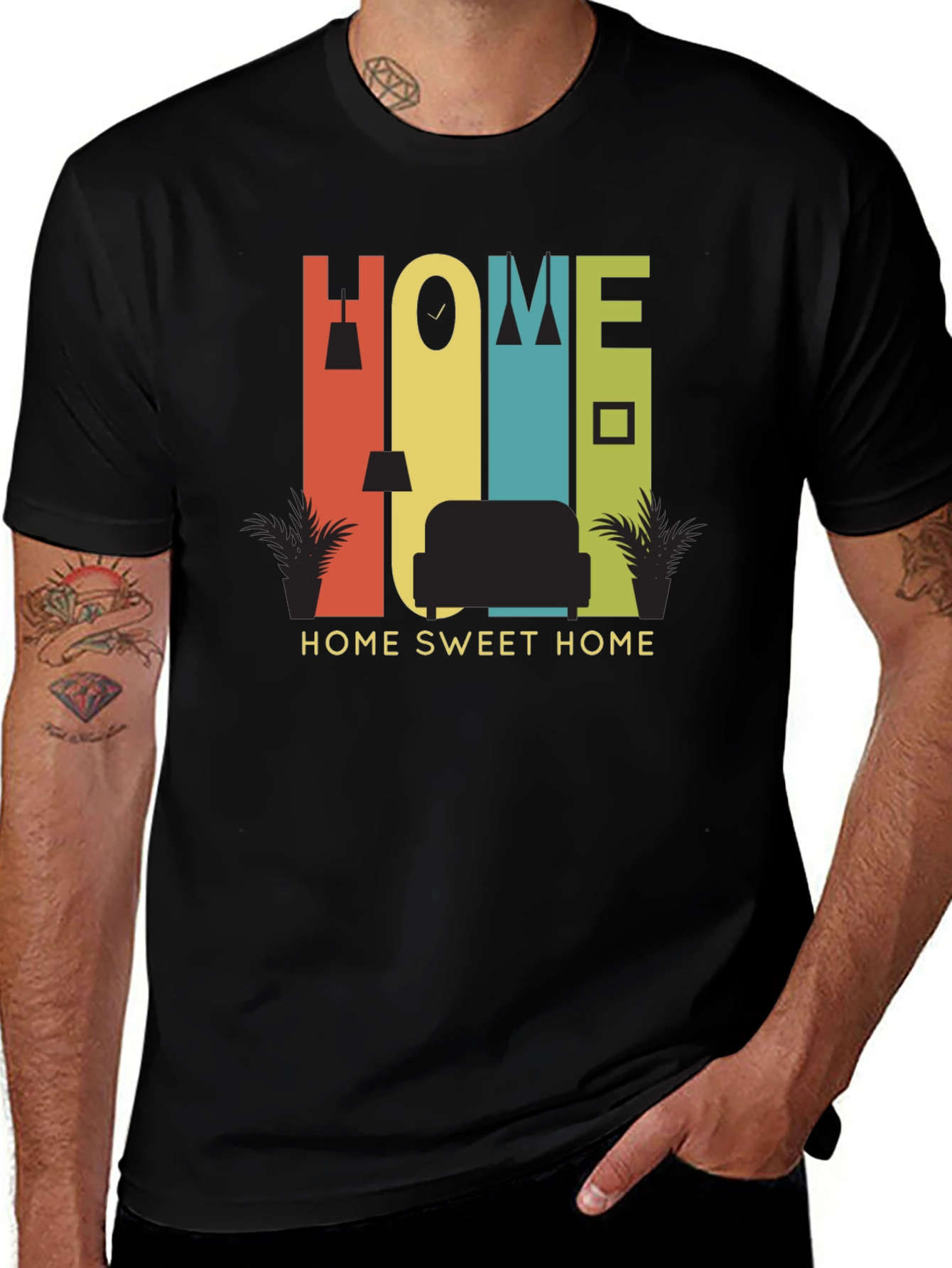 Variant 6 of Home Sweet Home Graphic Tee