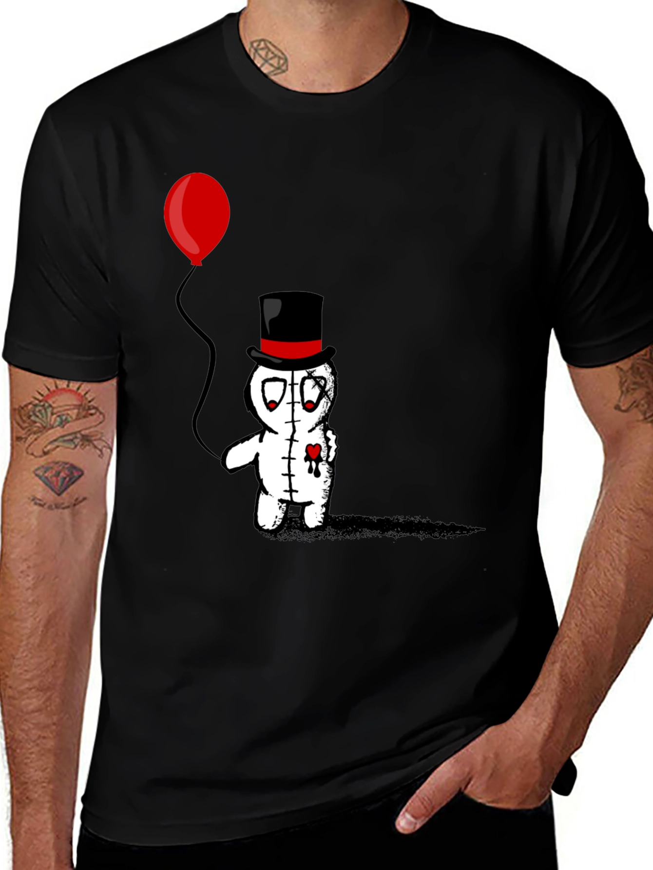 Creepy Cute Voodoo Doll Graphic Tee