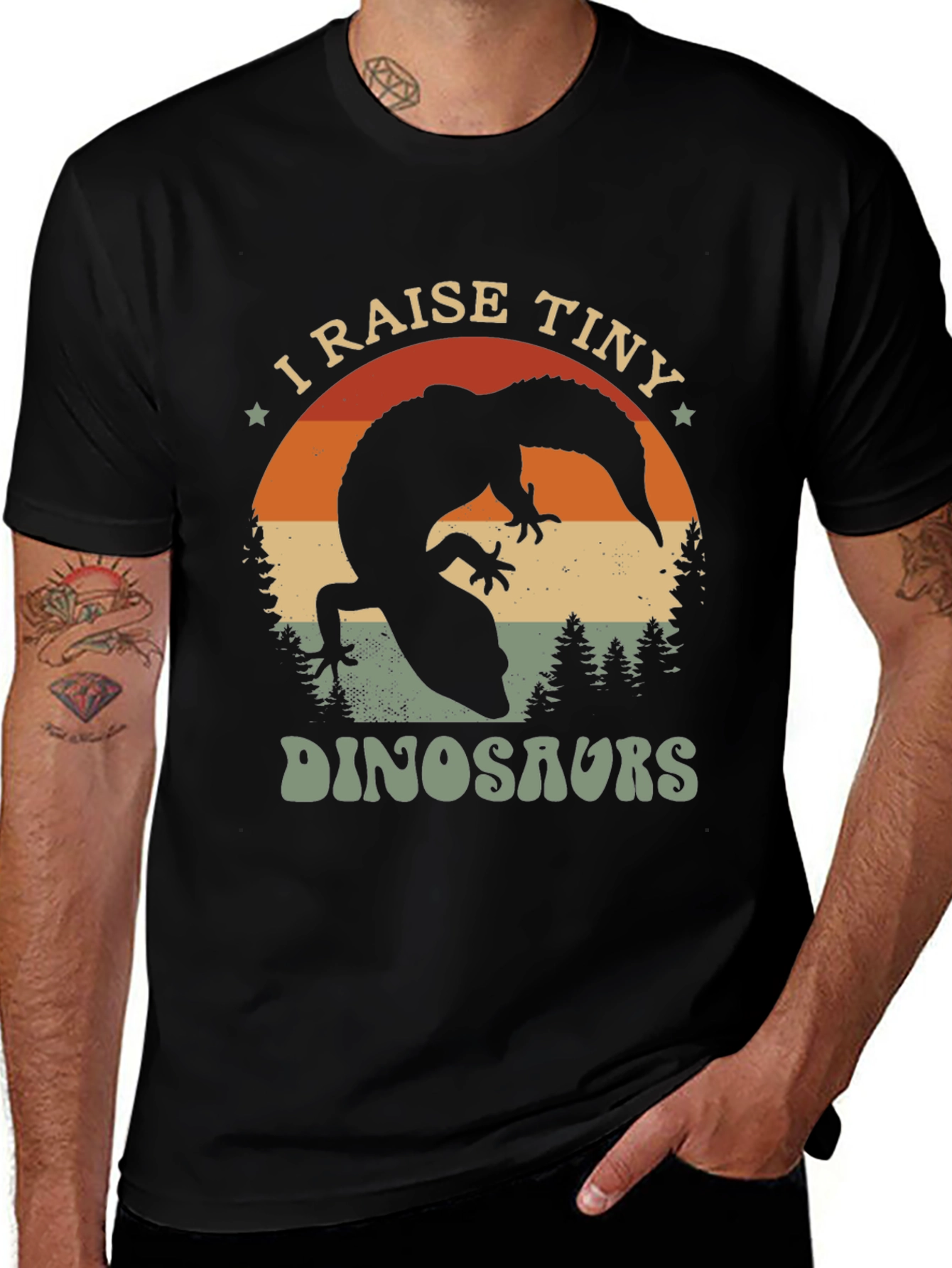 Variant 25 of I Raise Tiny Dinosaurs T-Shirt