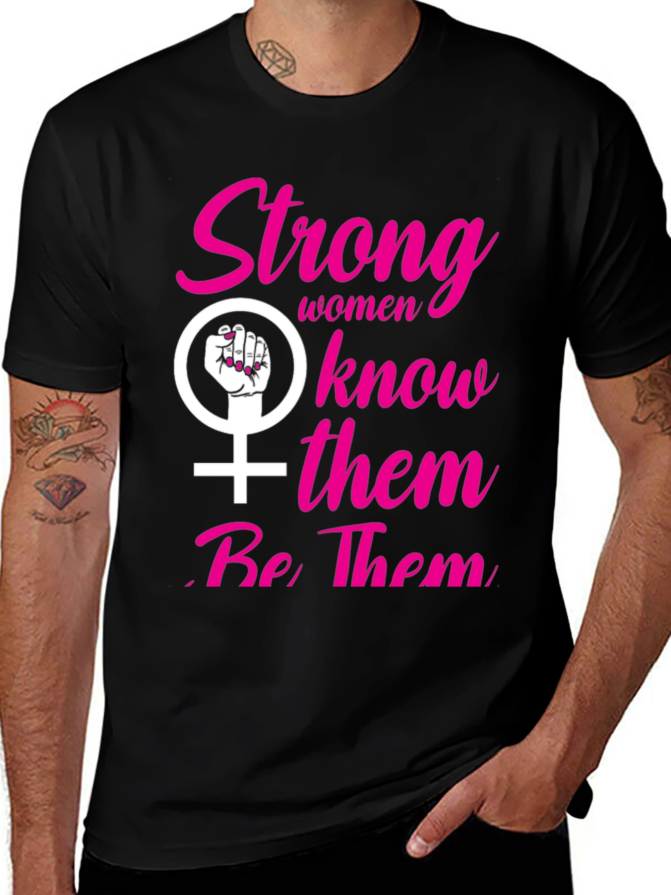 Variant 22 of Strong Women Feminist T-Shirt