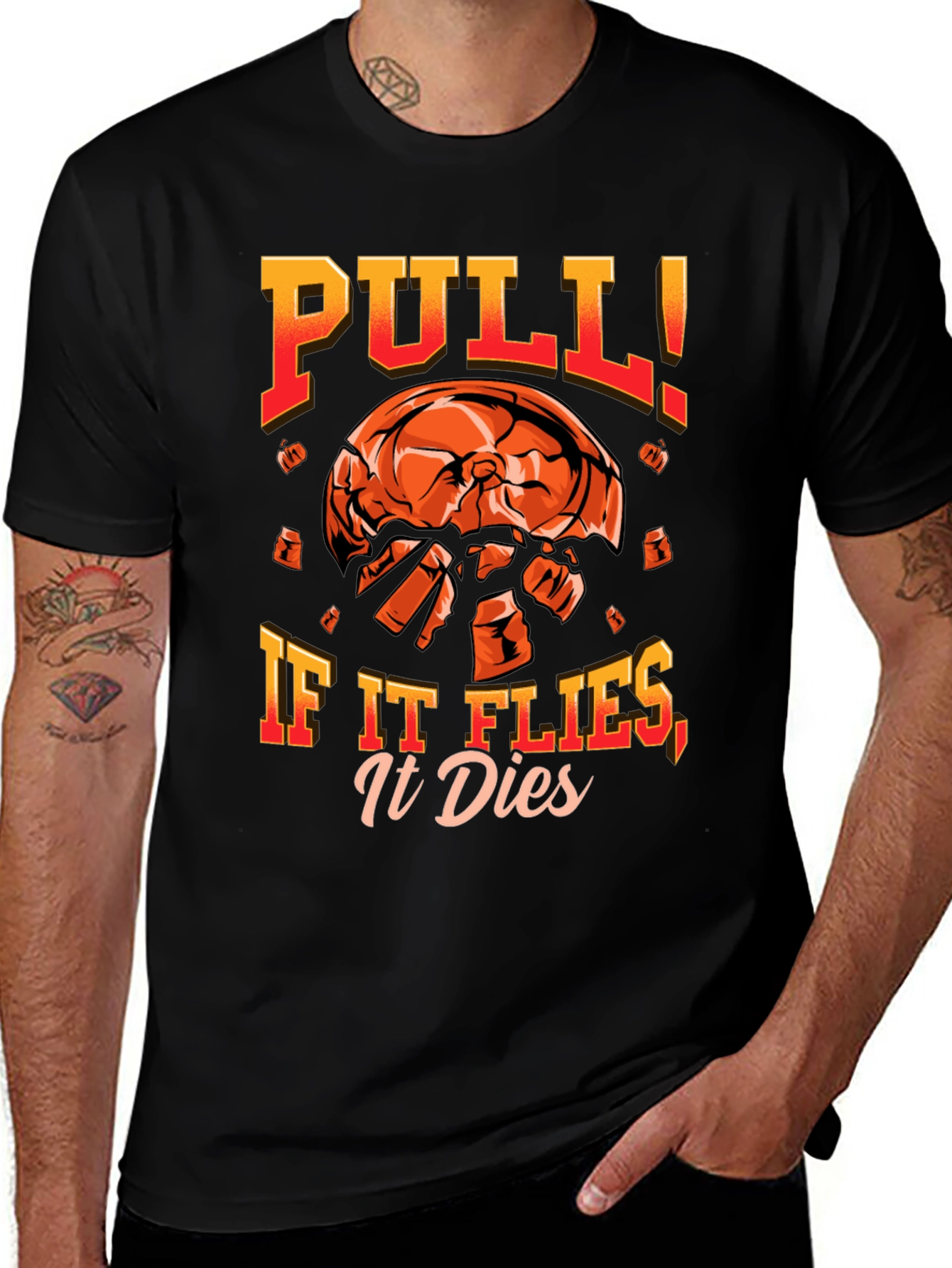 Variant 5 of Pull If It Flies, It Dies T-Shirt