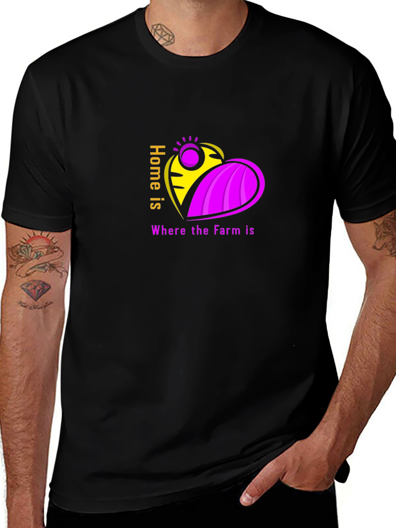 Home is Where the Farm is T-Shirt