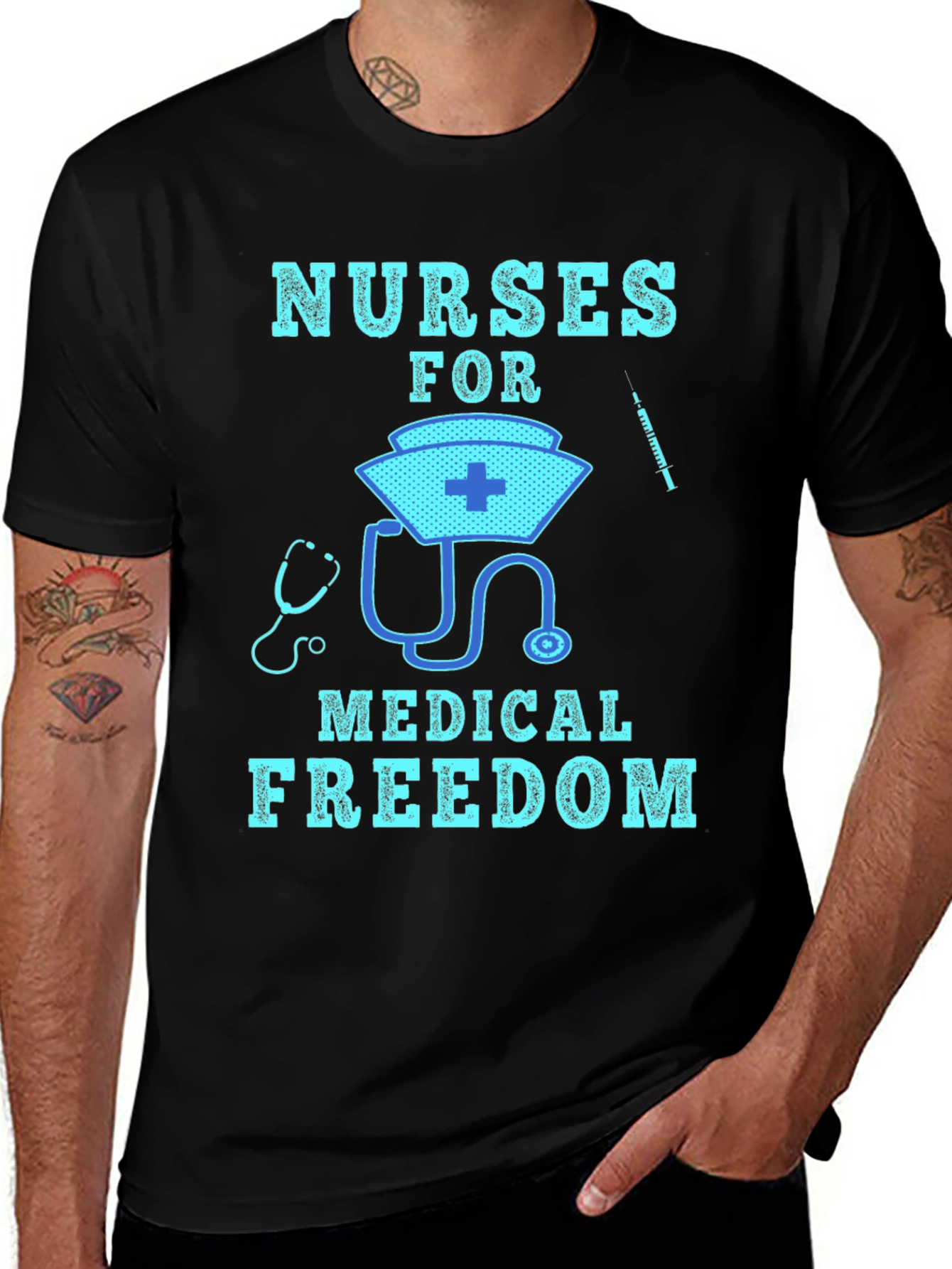Variant 28 of Nurses for Medical Freedom Tee