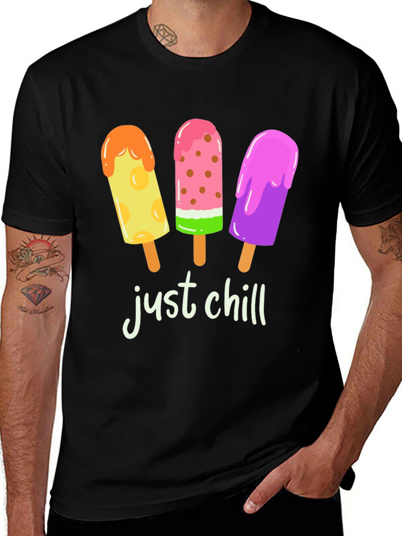 Just Chill Popsicle Graphic Tee