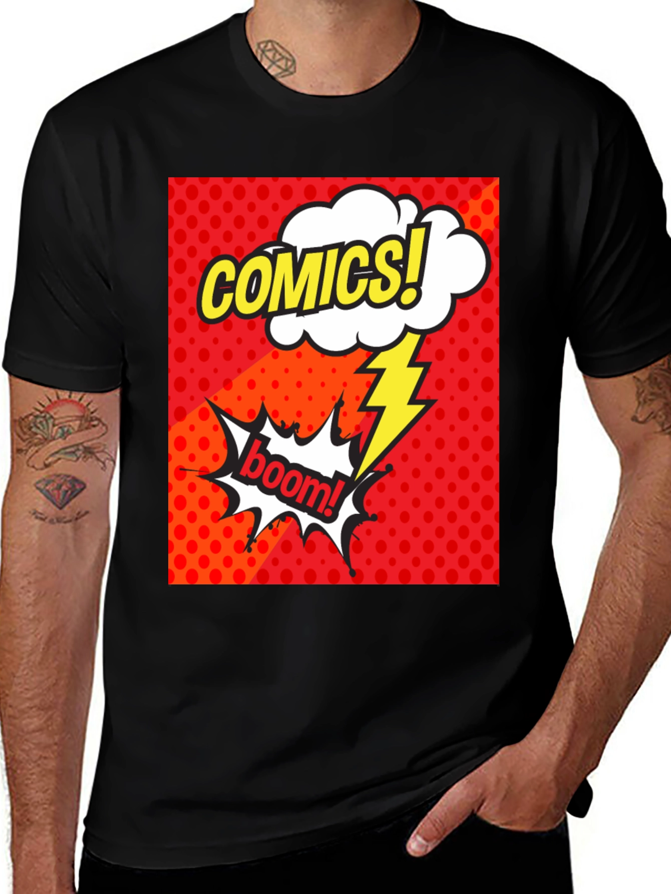 Variant 20 of Comics Boom Graphic T-Shirt